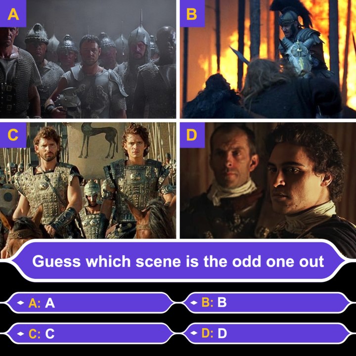 Lmao Mommy - Spot the movie scene that doesn’t belong –... | Facebook