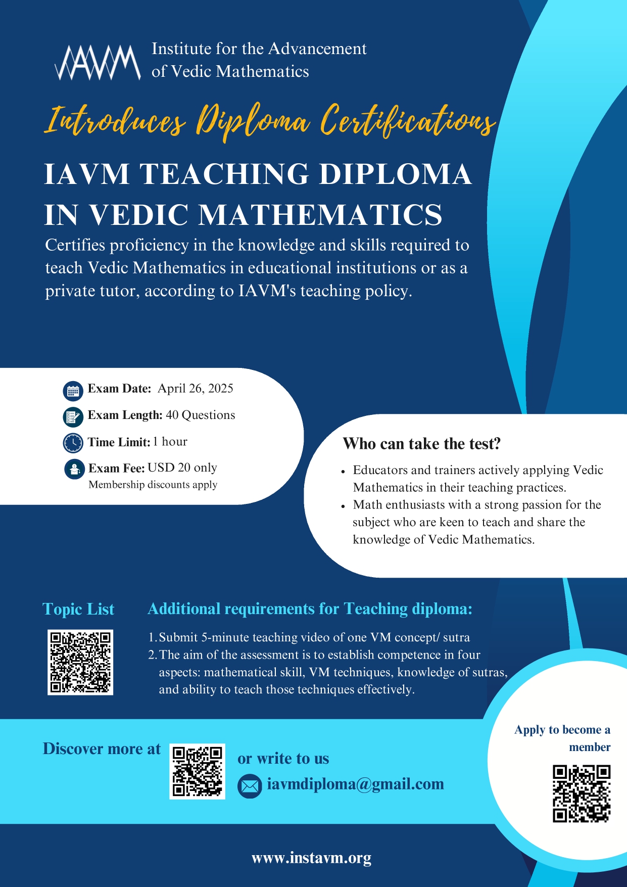 Institute for the Advancement of Vedic Mathematics