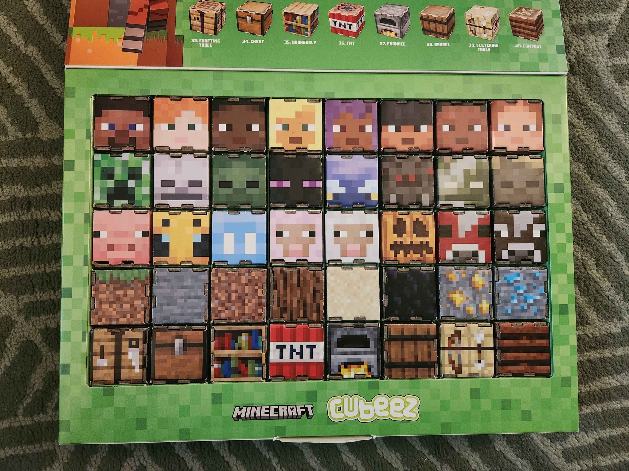 Minecraft Cubeez complete set - Building Sets - Brisbane, Queensland ...