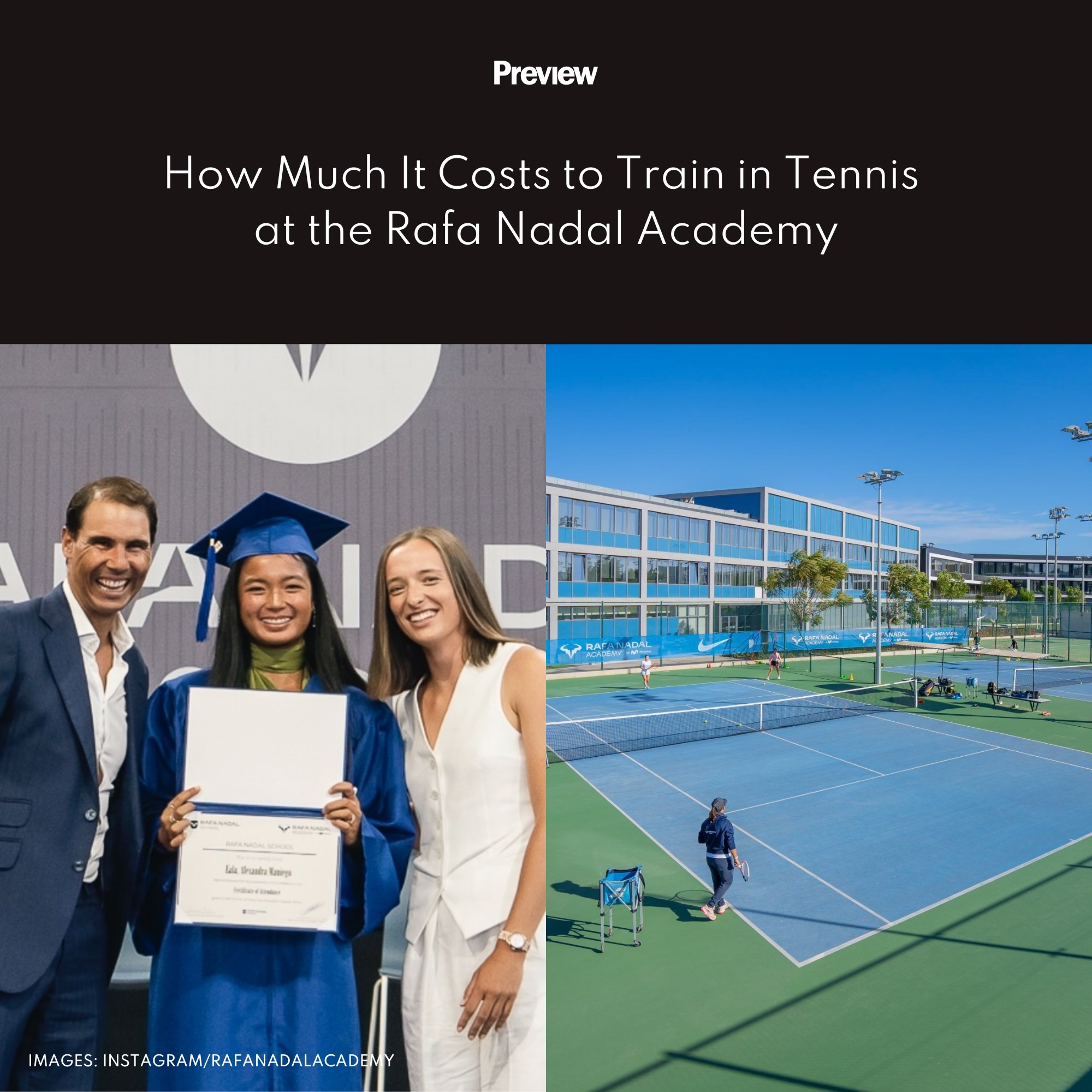 Preview.ph - Training at the Rafa Nadal Academy doesn’t come cheap, but ...