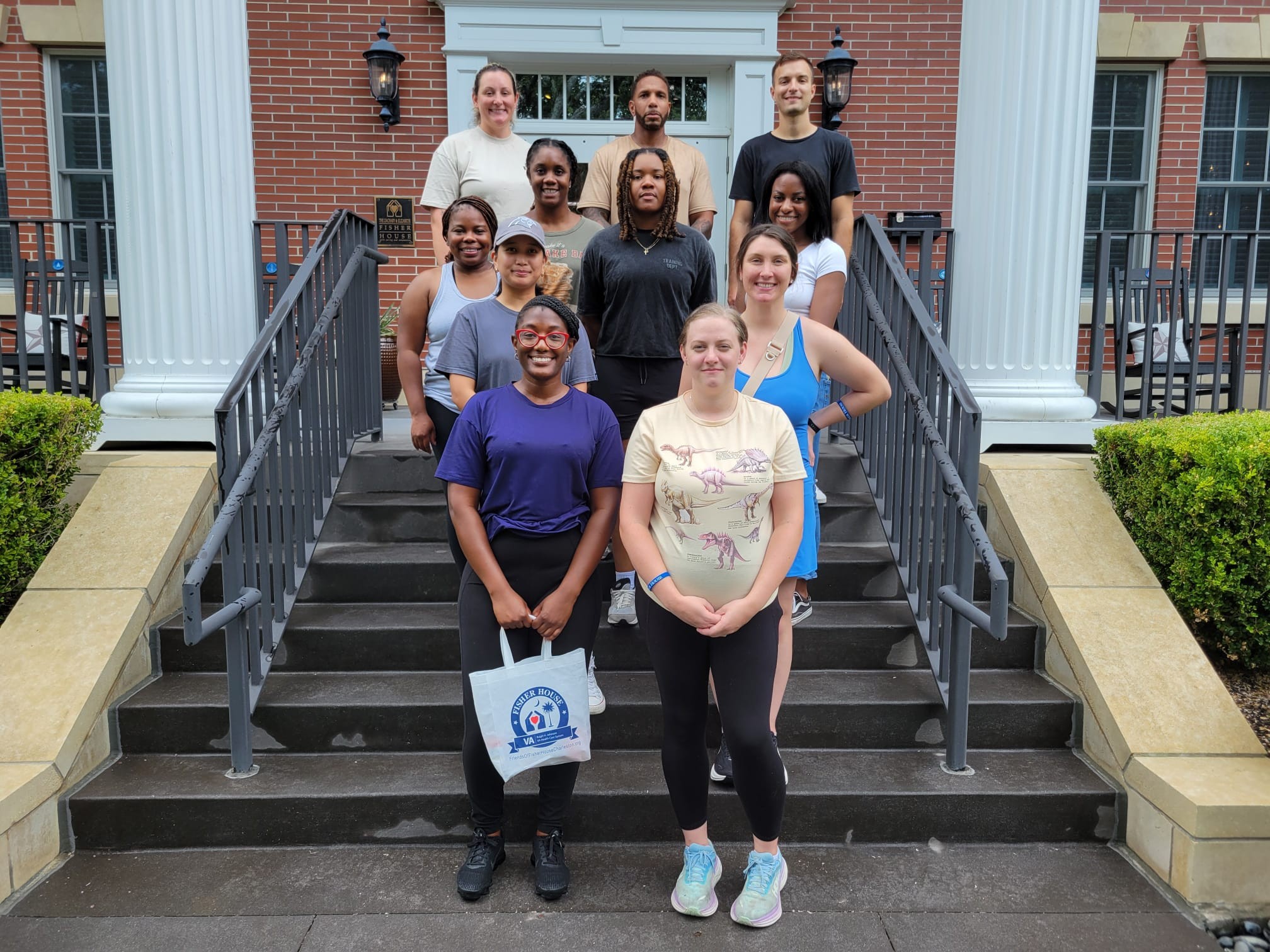 FISHER HOUSE FRIDAYS! Members of the 315th Aerospace Medicine 