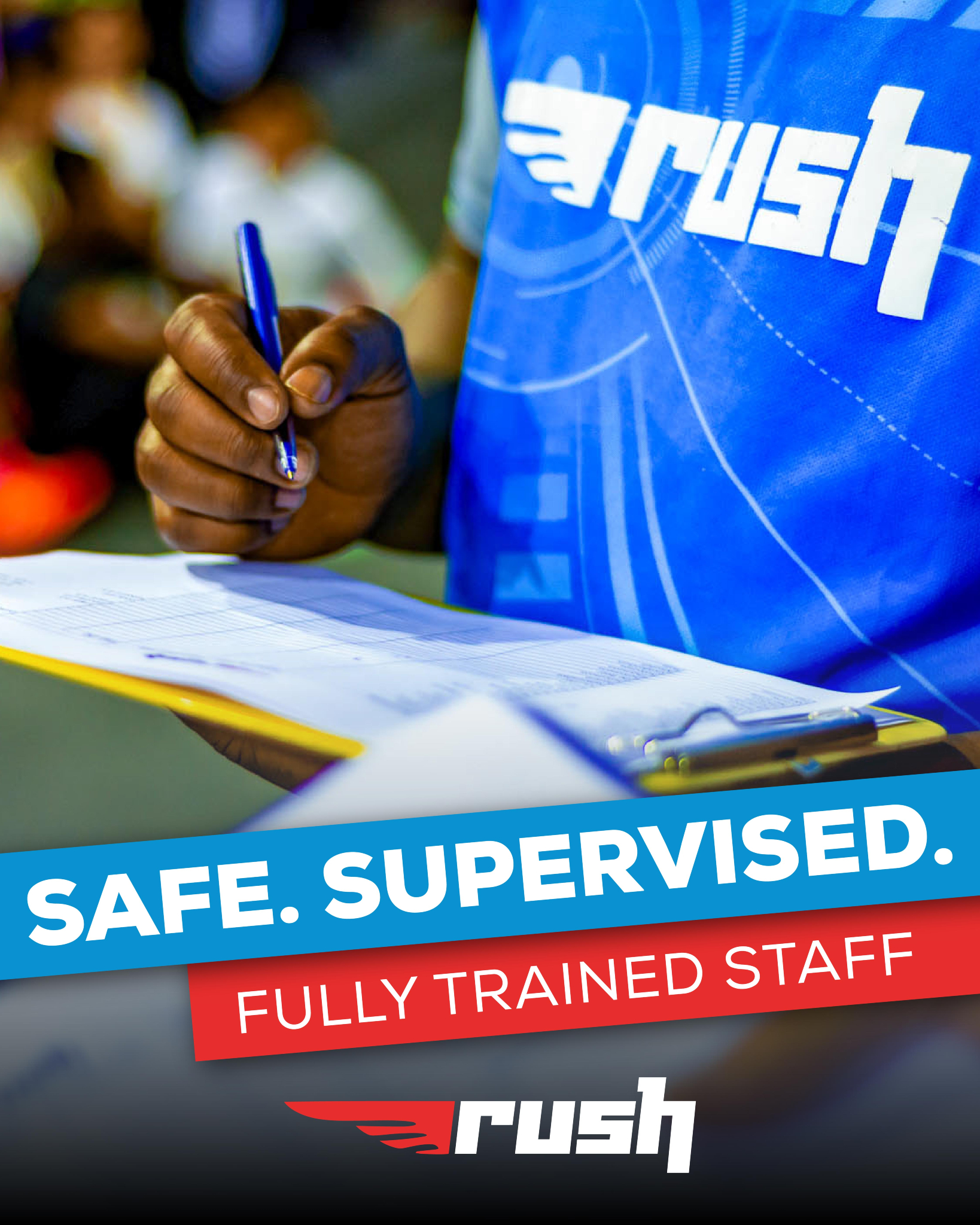 Rush - Your safety comes first at Rush 🛡️ Our parks are fully ...