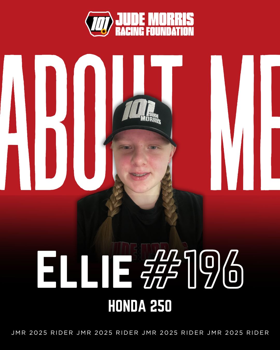 JMR Foundation - 🔥 Meet JMR101 Rider: Ellie Whittle #196...