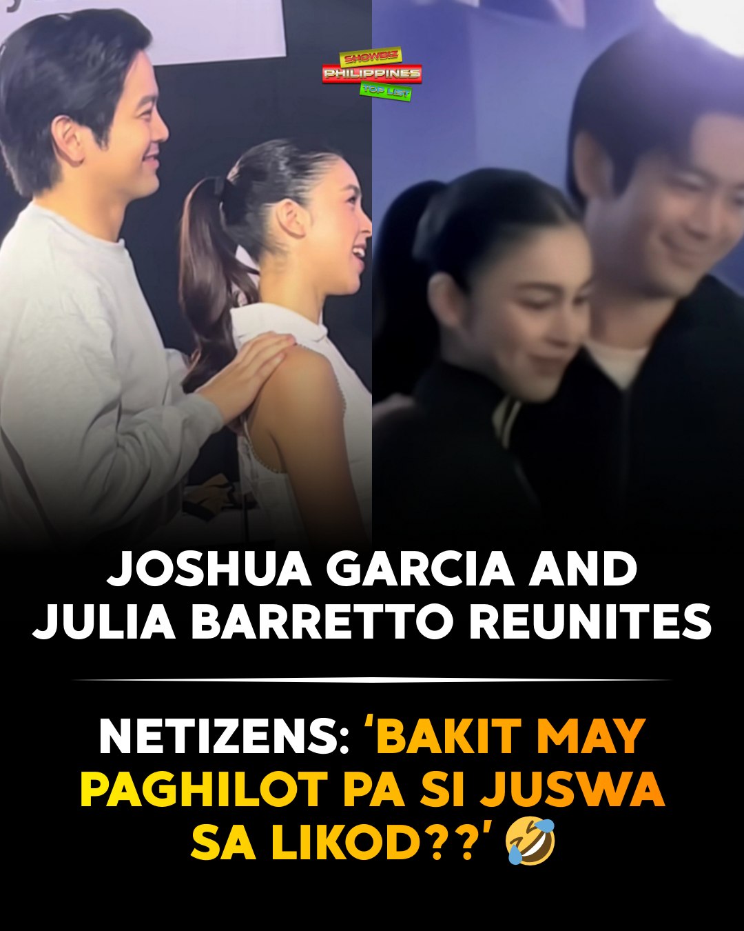 'JOSHLIA REUNITED' Joshua Garcia... - Showbiz Philippines | Facebook