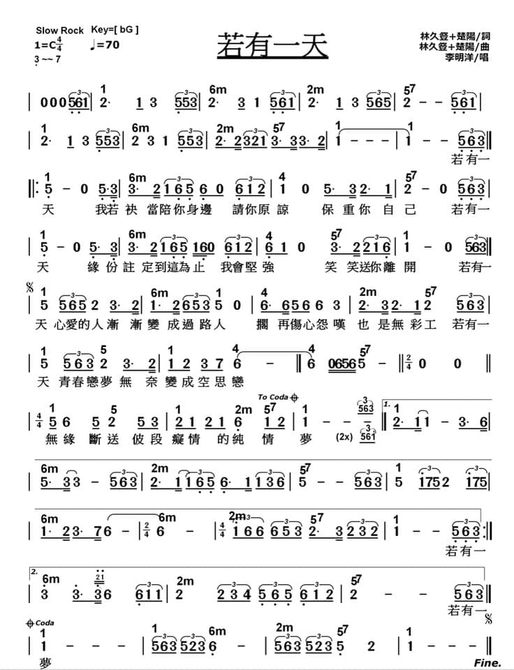 陳昇 新寶島康樂隊 純情青春夢結他譜chord譜吉他譜 曲 鄭文魁詞 陳昇 Guitarians Com