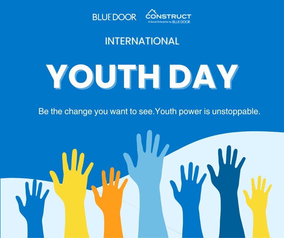 Blue Door - 💪 Youth power is unstoppable. On... | Facebook
