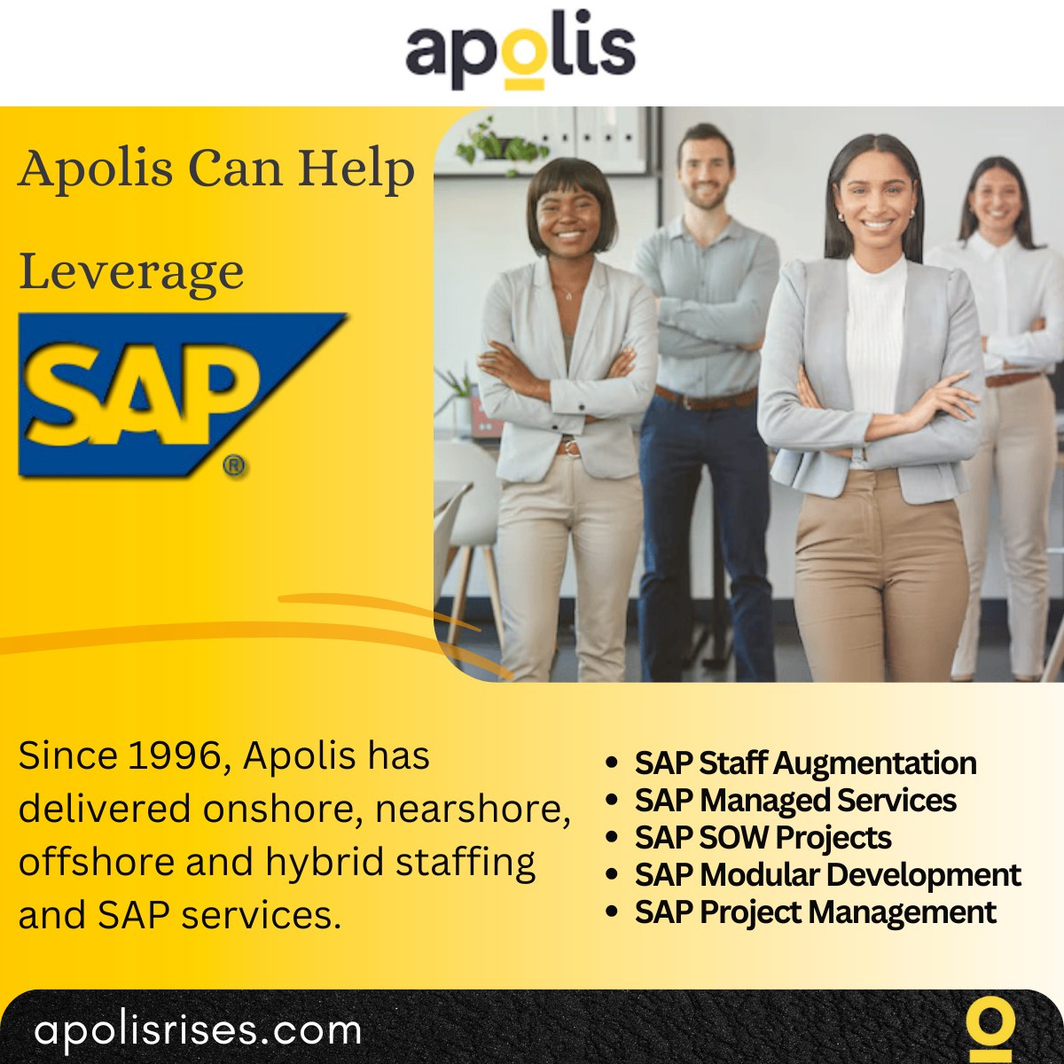 Apolis - Apolis Staffing offers expert SAP Functional and... | Facebook