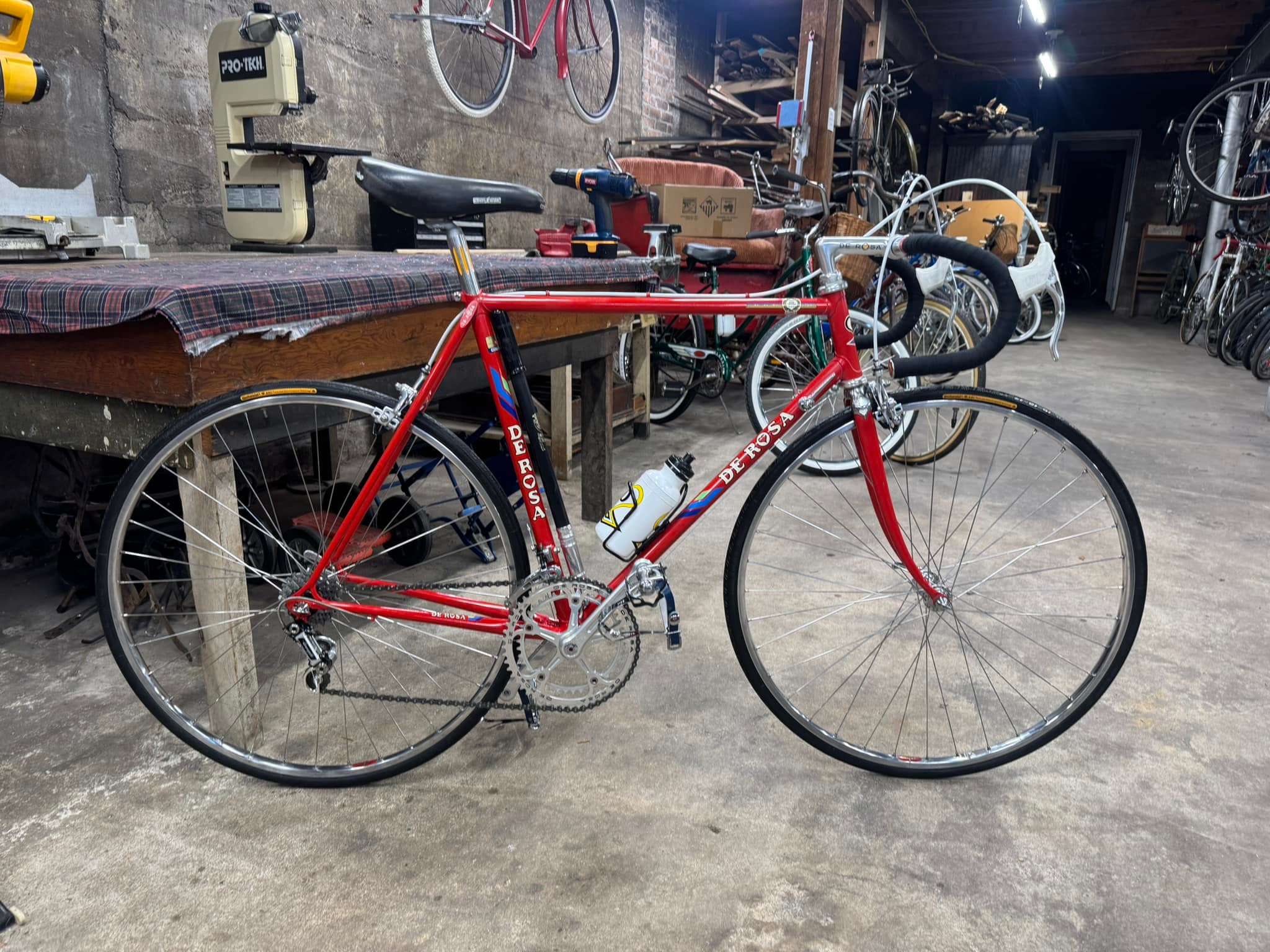 Restoring my 1982 DeRosa Professional bike