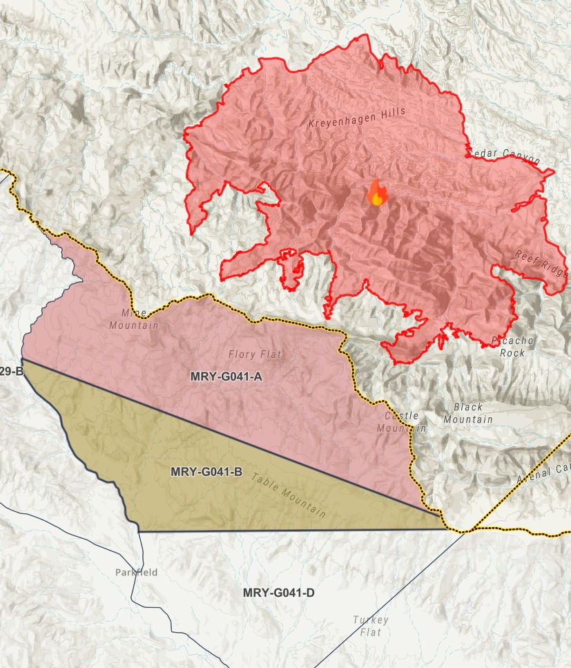 Monterey - Salt Fire | Wildfire Evacuation Warning. Monterey County ...