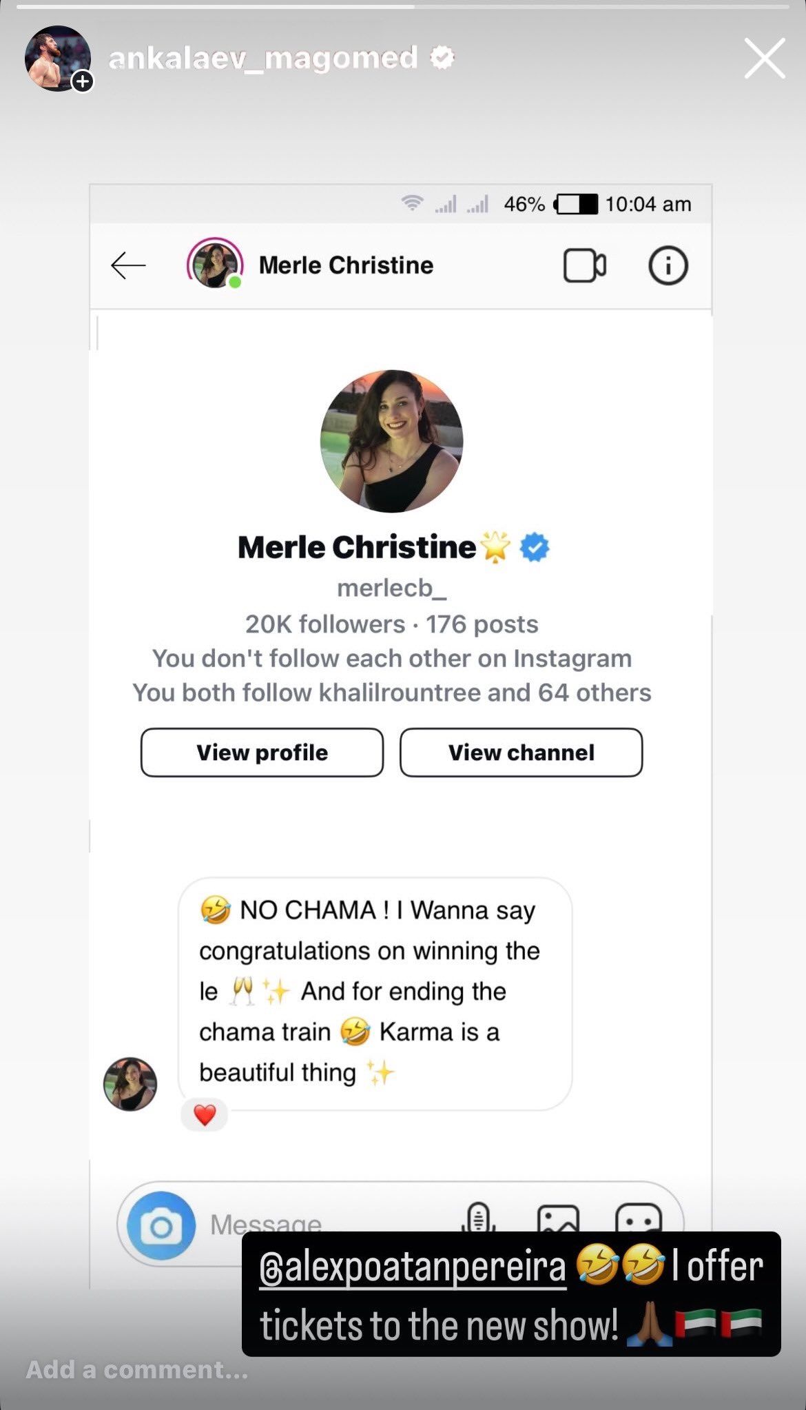 The Fights - Conor McGregor BLASTS Alex Pereira's ex 👇 | Facebook