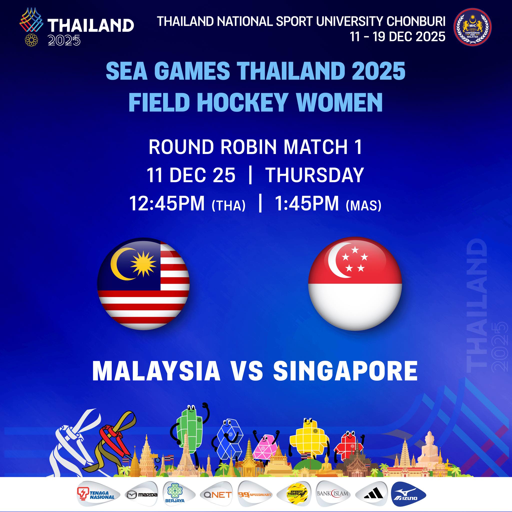 Temasya Sukan SEA... - Malaysian Hockey Confederation | Facebook