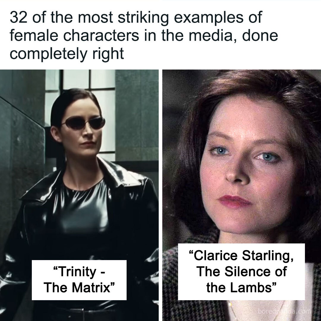 Bored - 32 of the most striking examples of female characters in the ...