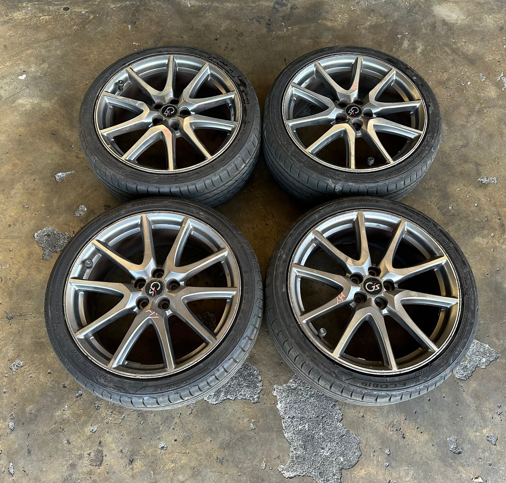 🇯🇵🎌 Toyota Prius G'S ZVW30 XW30 Sport Rim 18 inch 5H 100 PCD