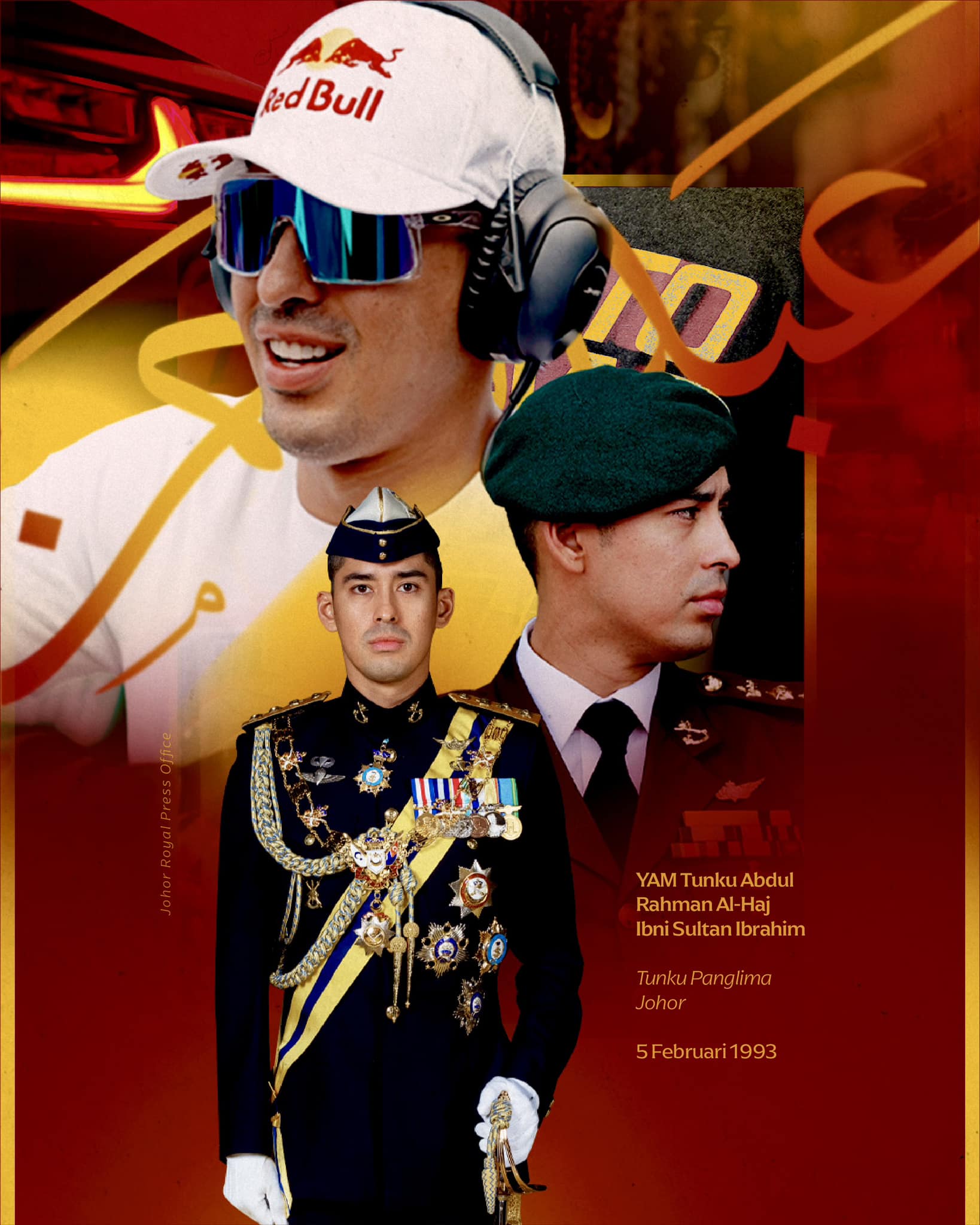 SELAMAT ULANG TAHUN... - Sultan Ibrahim Sultan Iskandar