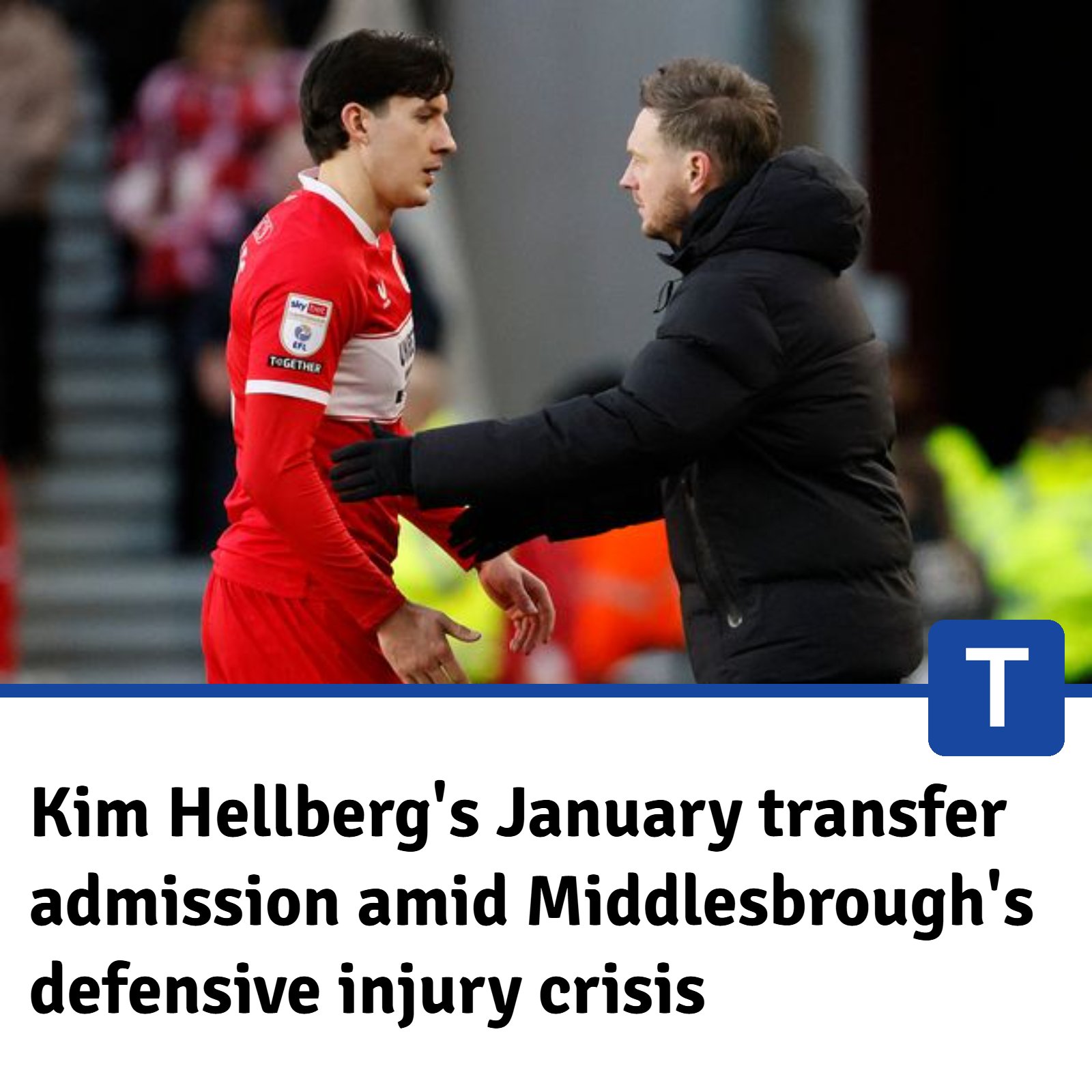 Teesside Live - Kim Hellberg admits Boro may have to... | Facebook