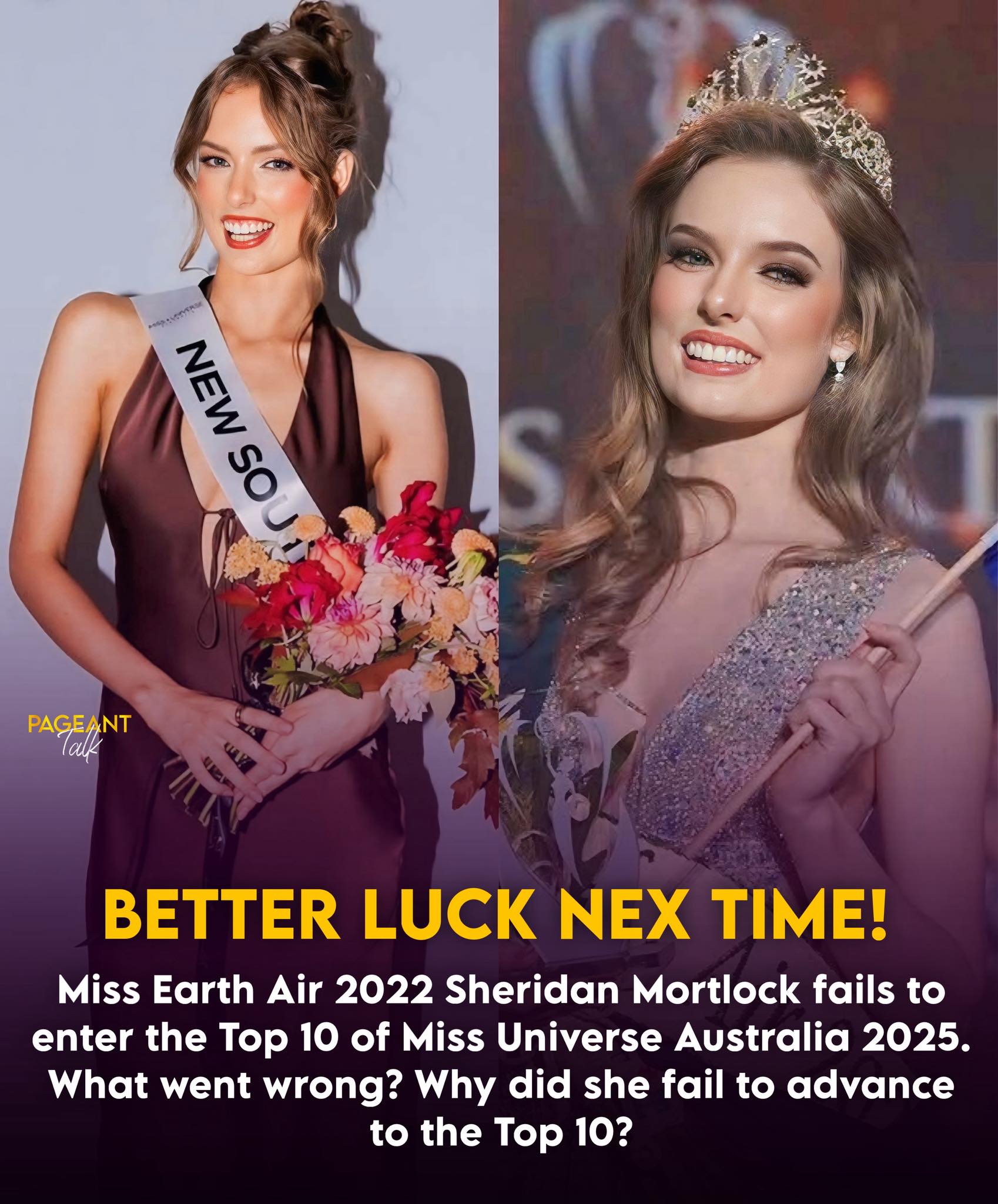 The Pageants - SAD NEWS: Miss Earth Air 2022 Sheridan Mortlock fails to ...