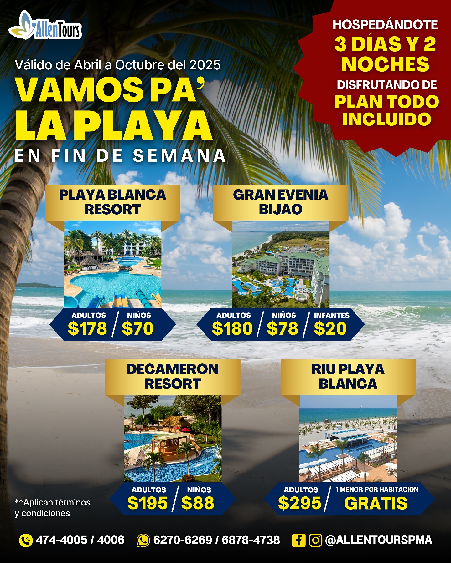 Allen - ¡Los fines de semana son para que los disfrutes en la playa, y ...