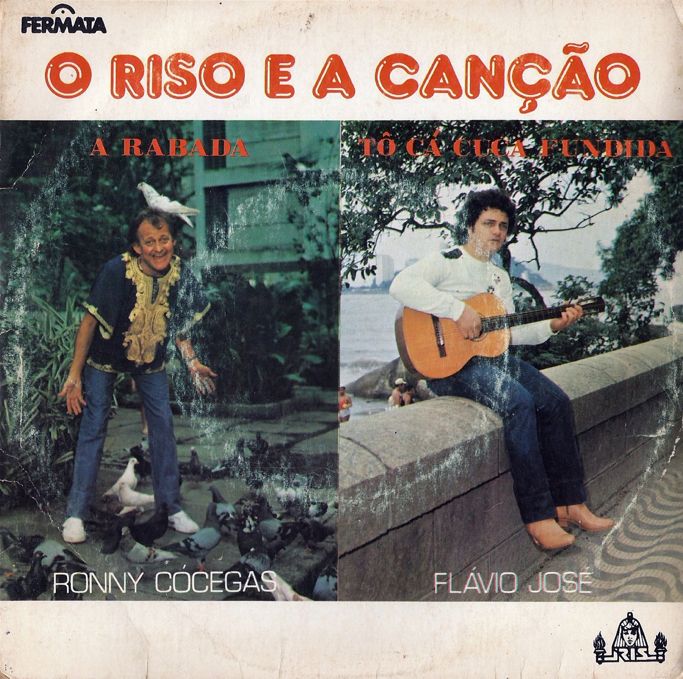 Sebo - 🎼Compacto Duplo: Ronny Cócegas e Flávio José - O Riso e a Canção ...