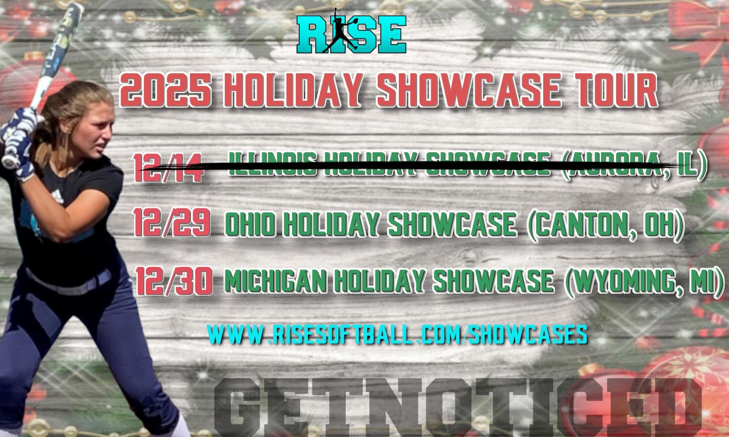 🥎 ONE down, TWO to go on the 2025... - RISE Softball Midwest | Facebook