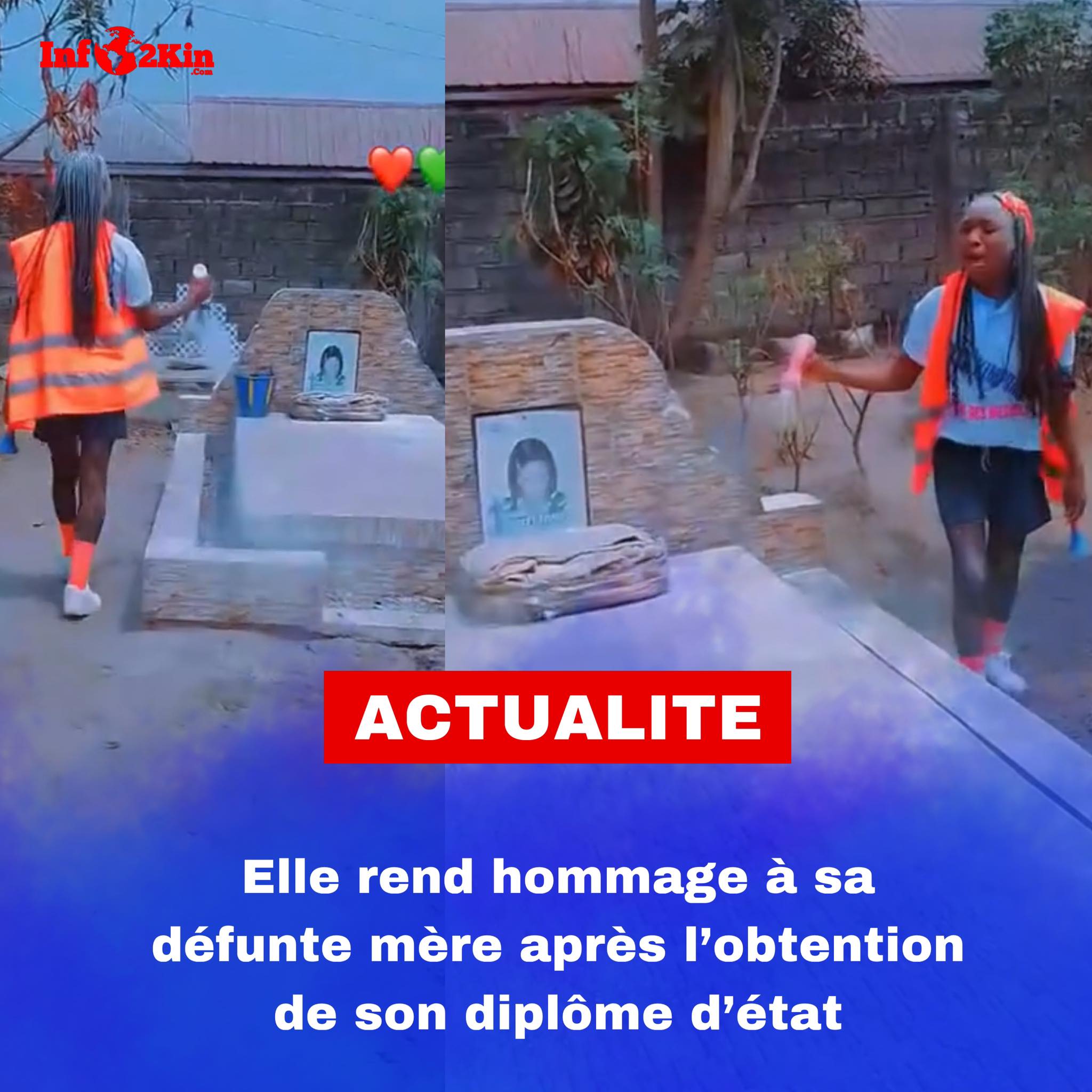 Info2kin - Elle rend hommage à sa défunte mère après... | Facebook