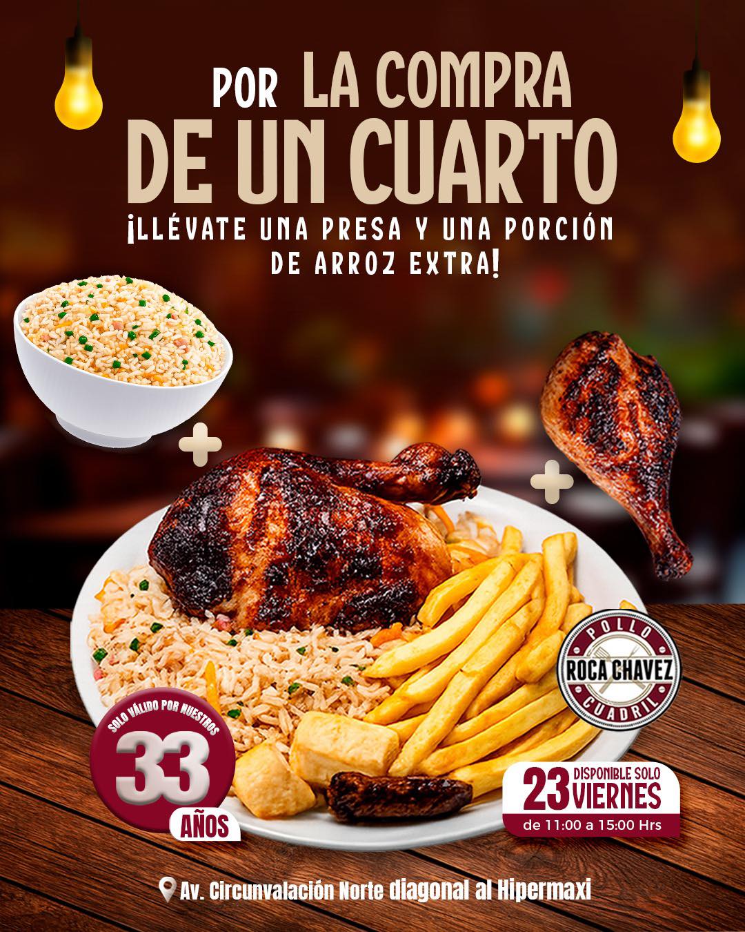 Roca Chavez Pollos y... - Roca Chavez Pollos y Cuadril