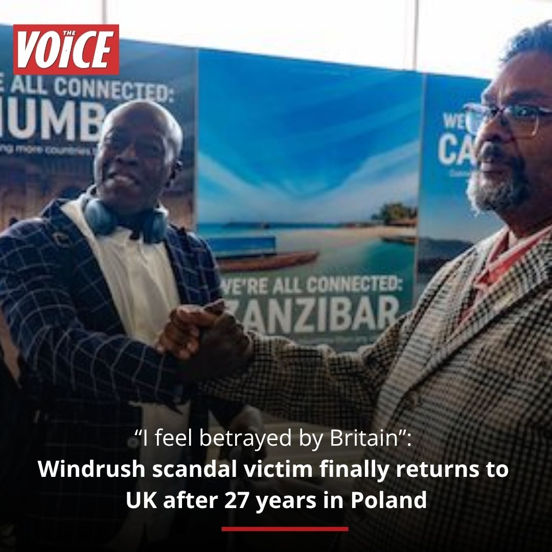 Voice - 💬 “I feel utterly betrayed by Britain.” After 27 years of exile ...
