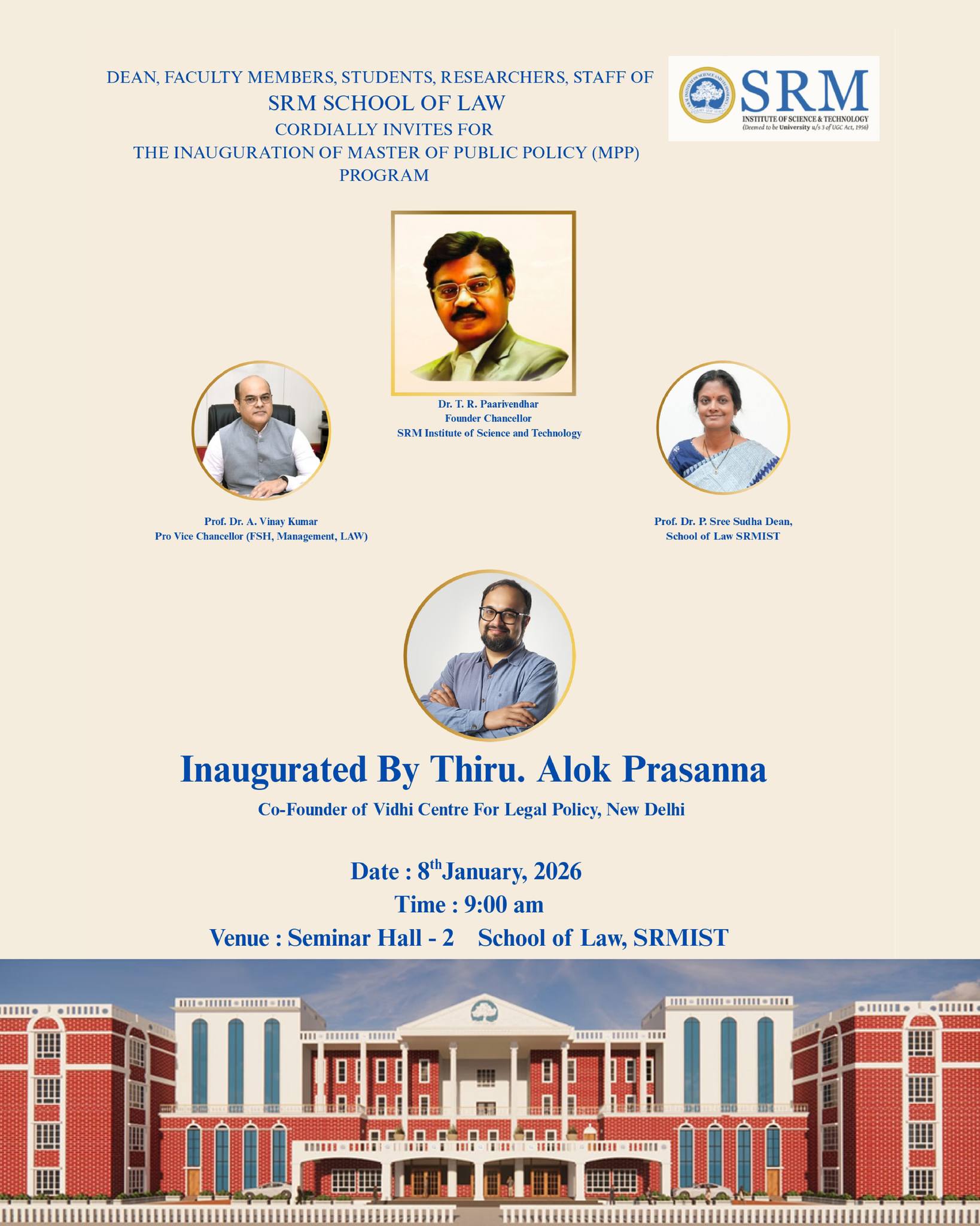 SRM Institute of... - SRM Institute of Science and Technology