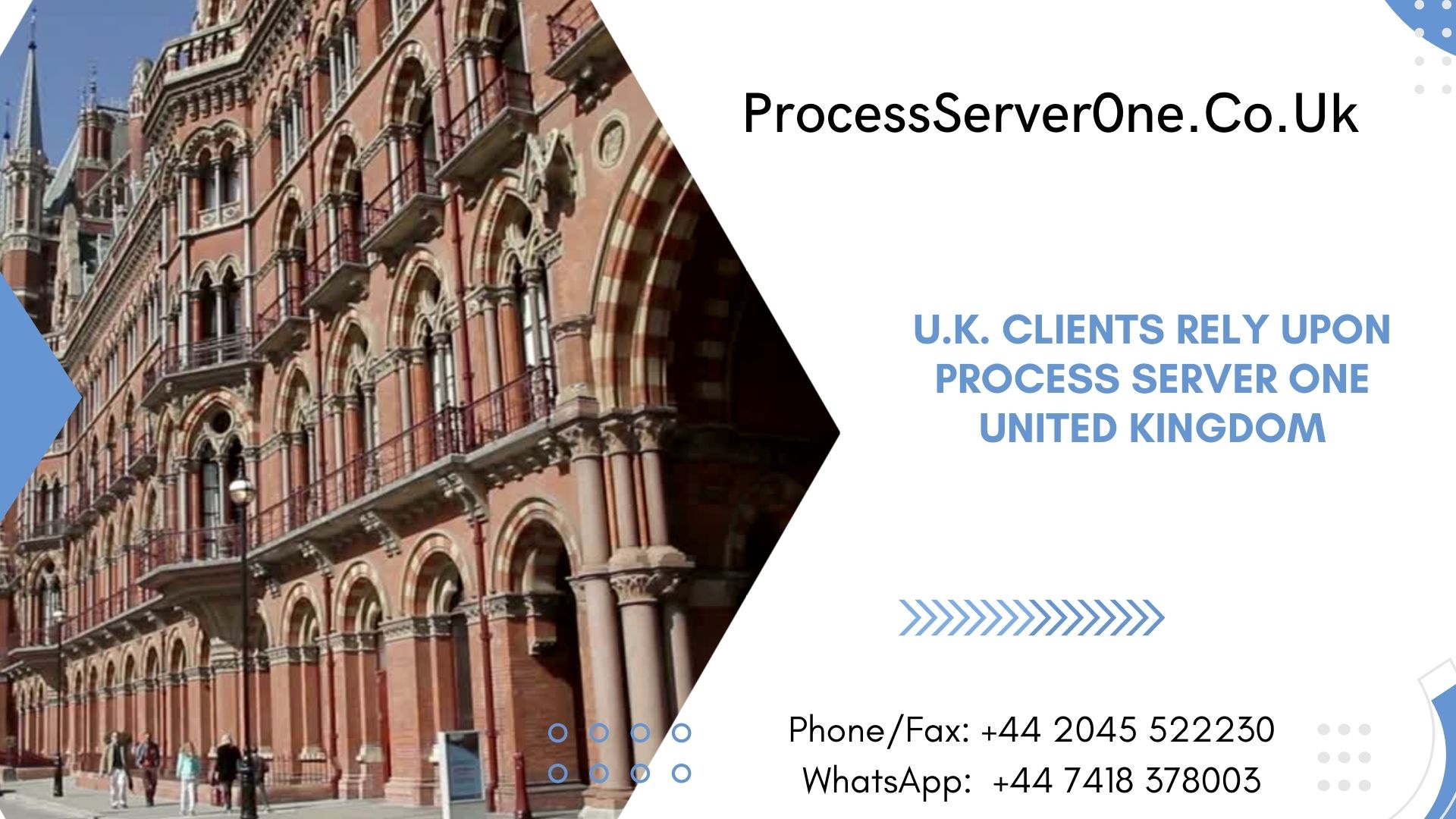 Process Server One United Kingdom | London