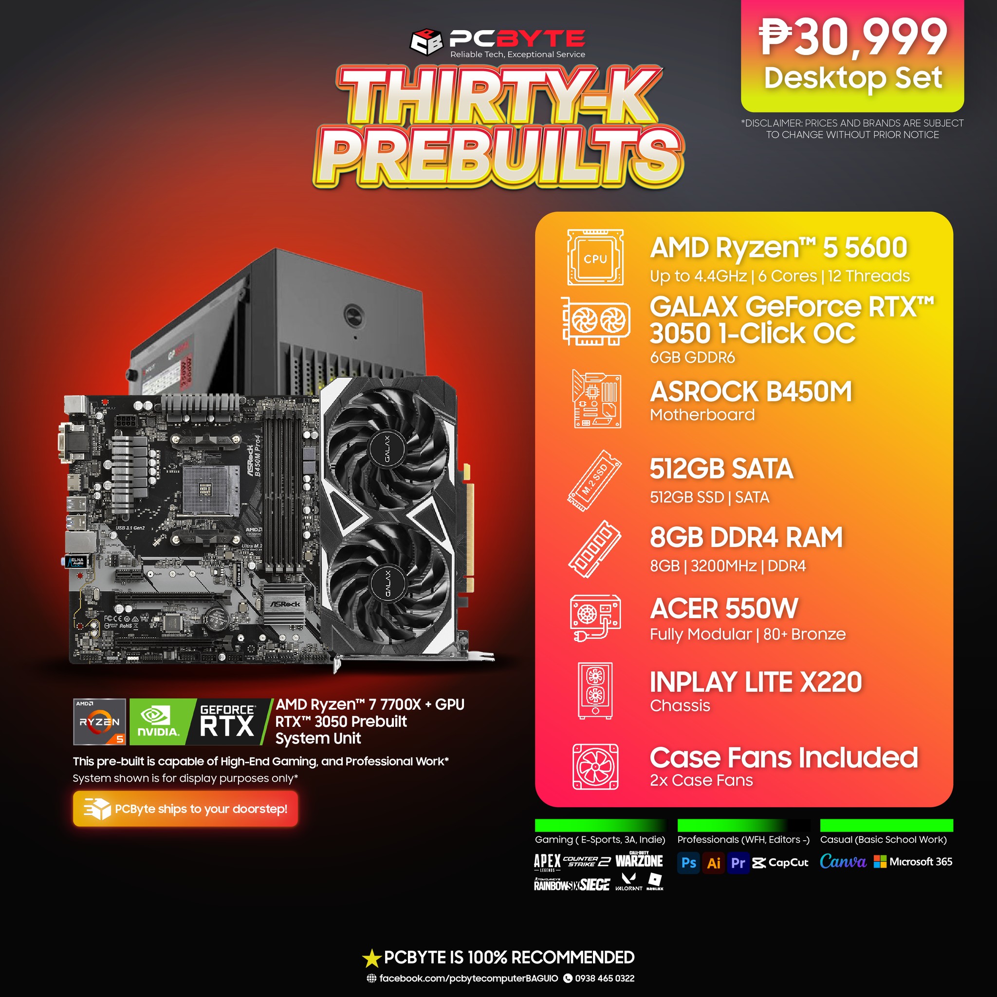 Pc - 🚨 30K PREBUILT GAMING BUILDS HAVE ARRIVED AT PCBYTE! 🔥 Your ...