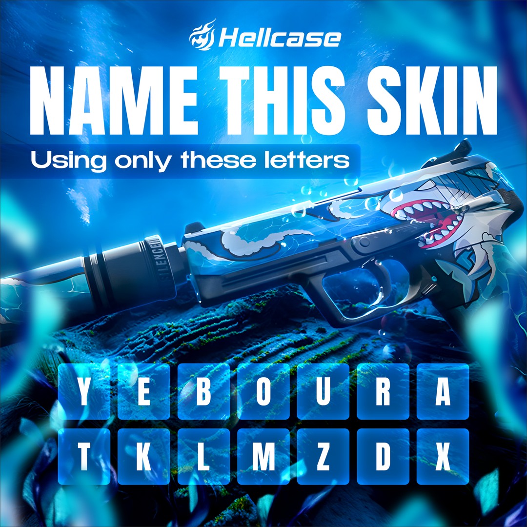 CS:GO Hellcase - Can you invent a CS2 skin name from these... | Facebook