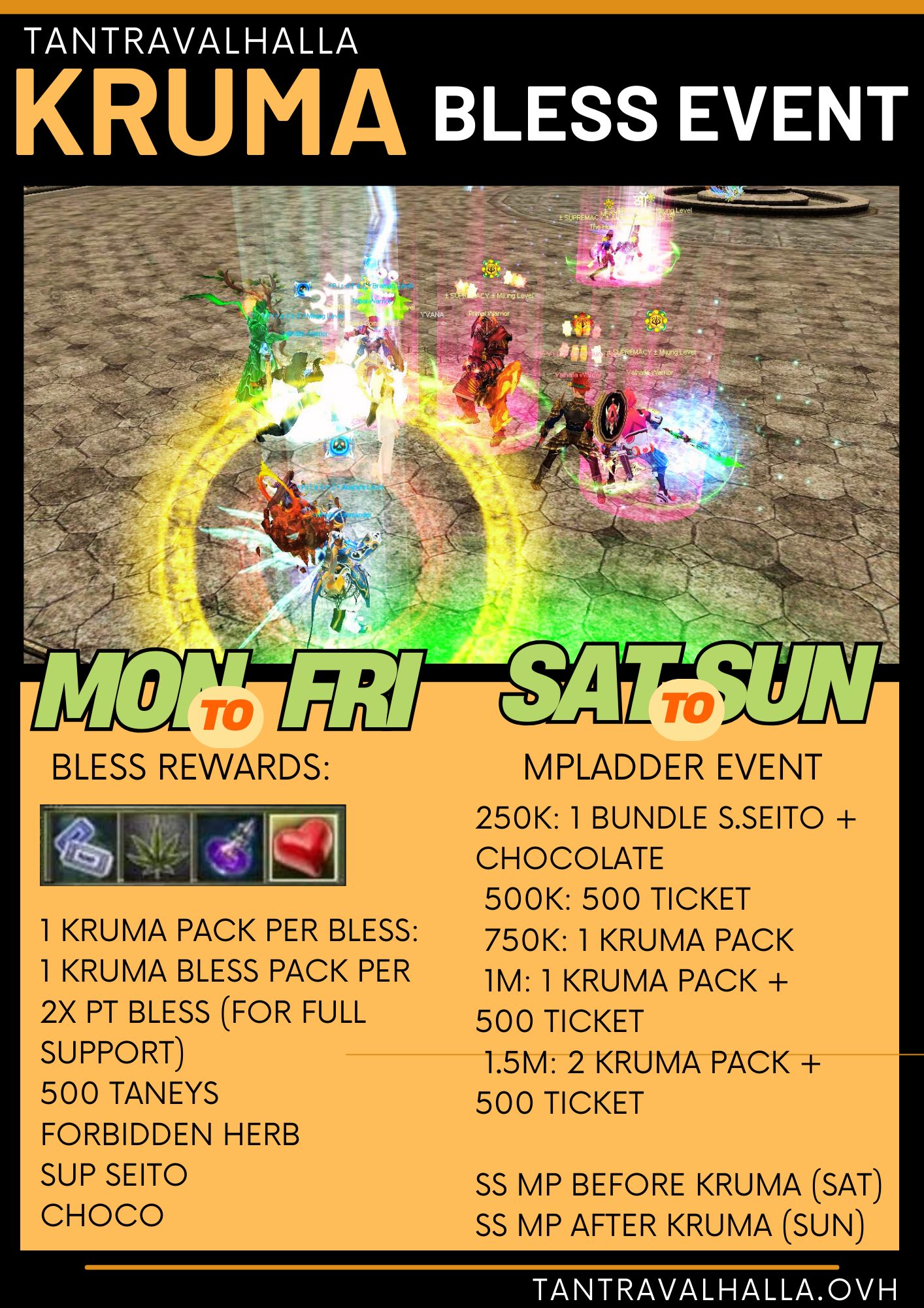 Tantra - KRUMA BLESS EVENT MONDAY TO FRIDAY [8PM -12MN DOUBLE MP RATE ...