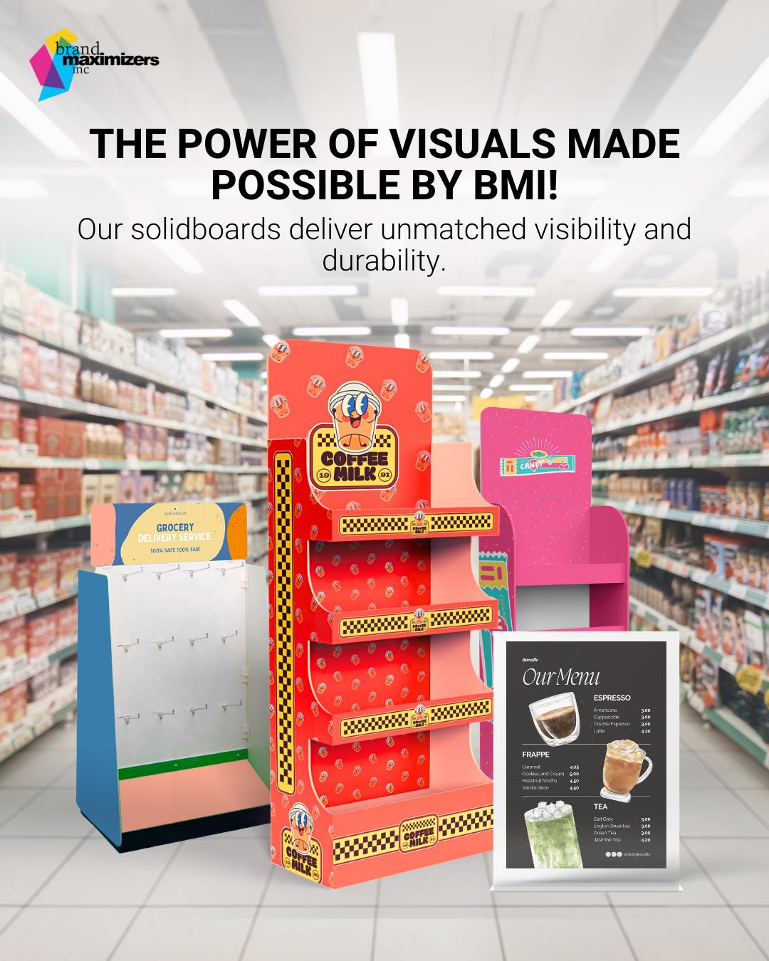 Brandmaximizers - Think beyond screens. 💻 Did you know 58% of in-store ...