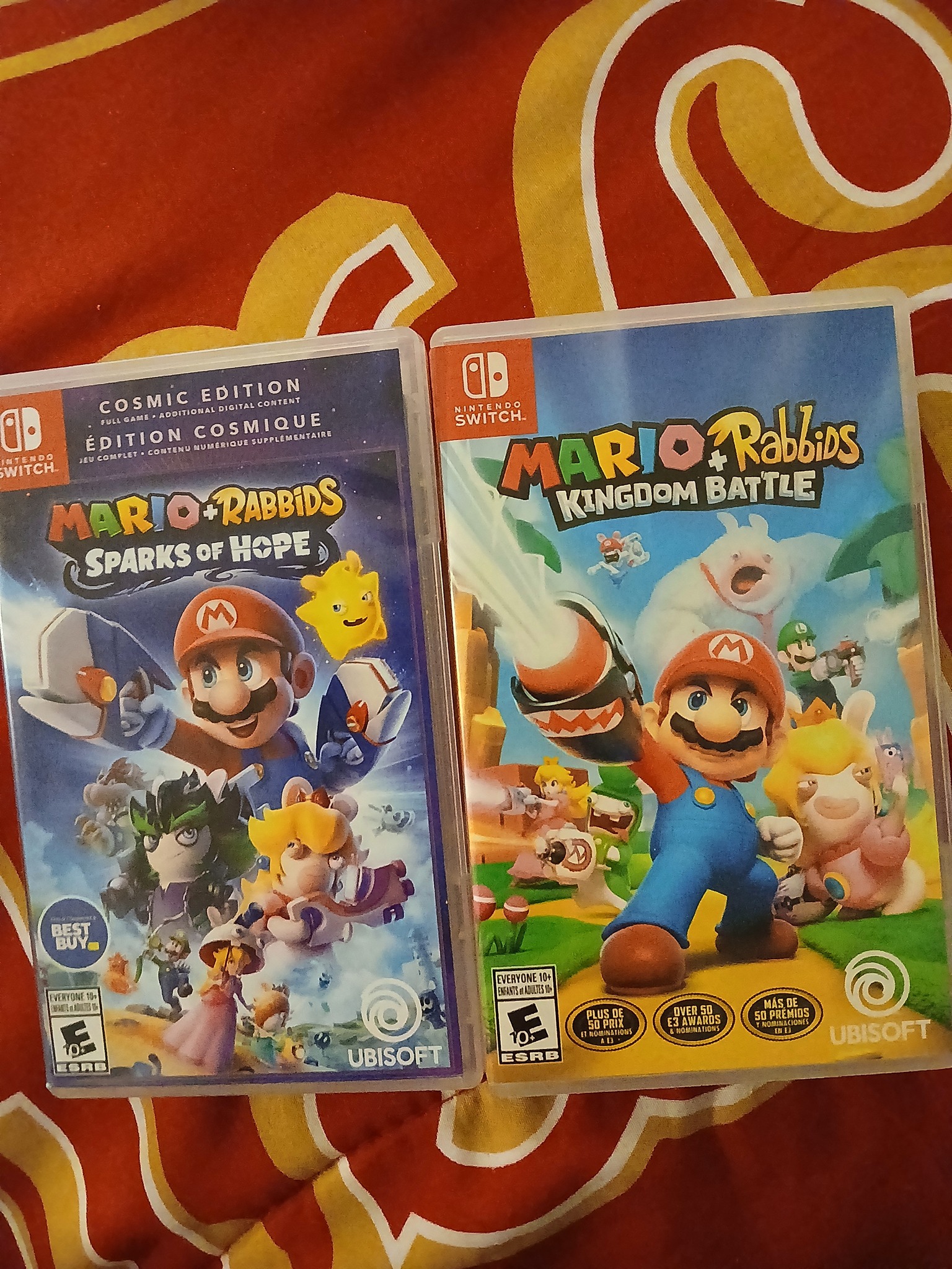 I got two one of my favorite mario games i played happy mario 10th