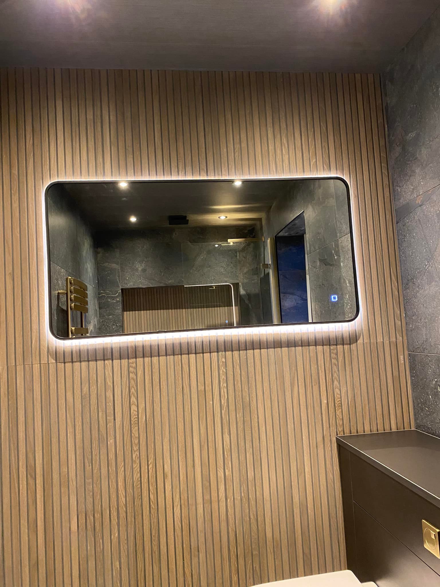 Fast - That’s a wrap another bathroom transformed Really enjoyed doing ...