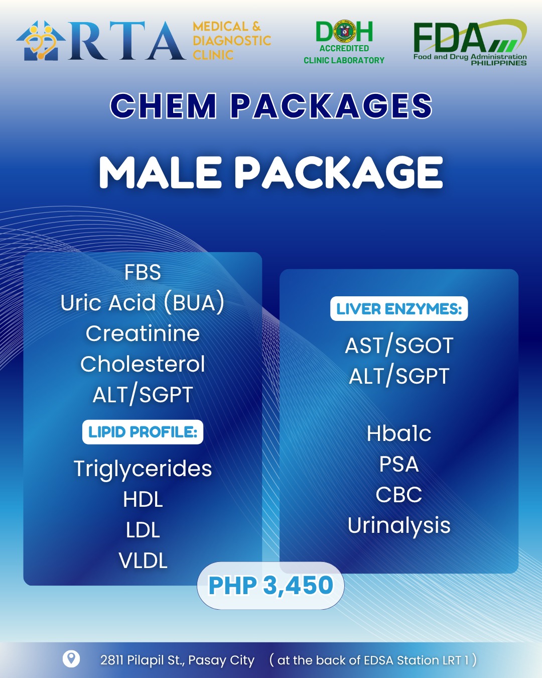 RTA Medical and Diagnostic Clinic | Pasay City