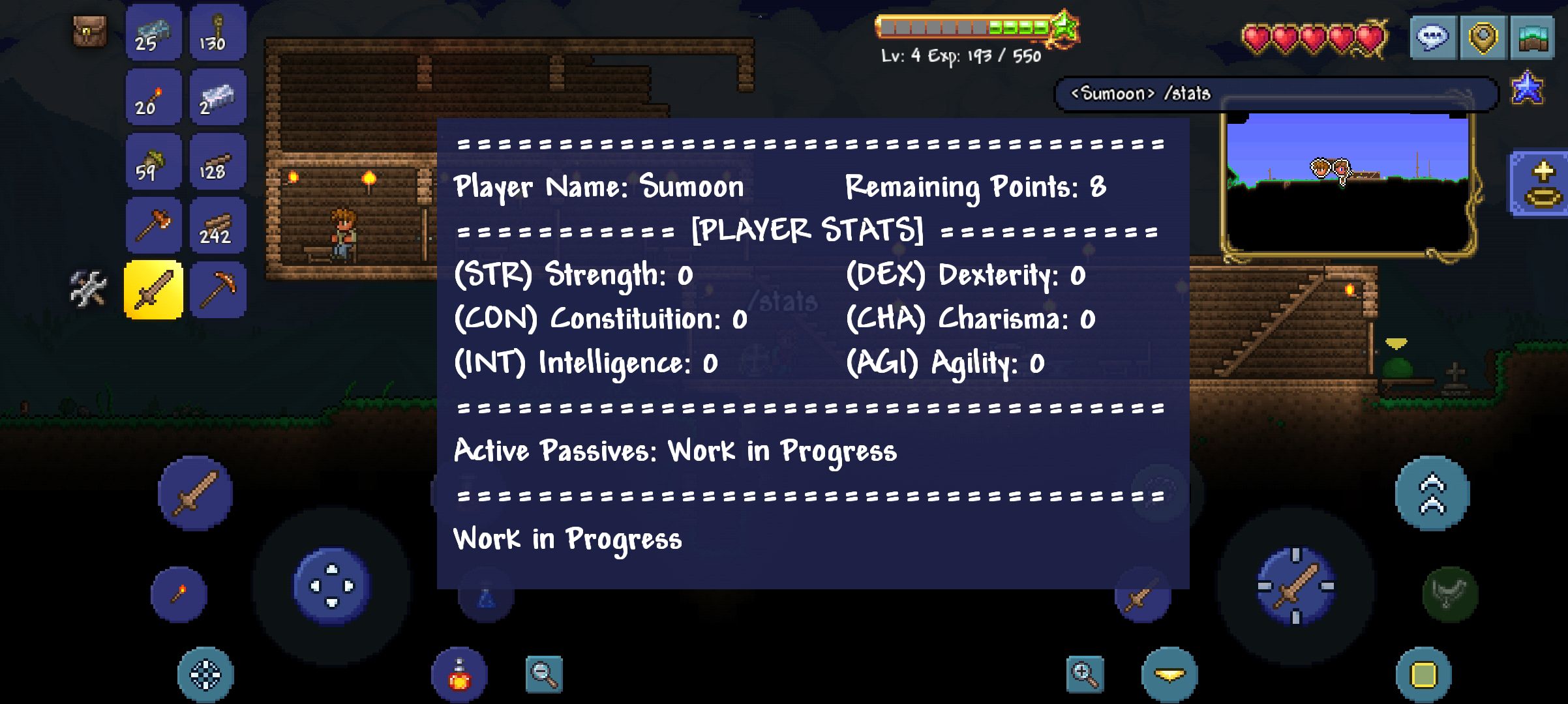 Terraria VN | Mod level trong tl pro sao ko cộng điểm đc vậy mọi người ...