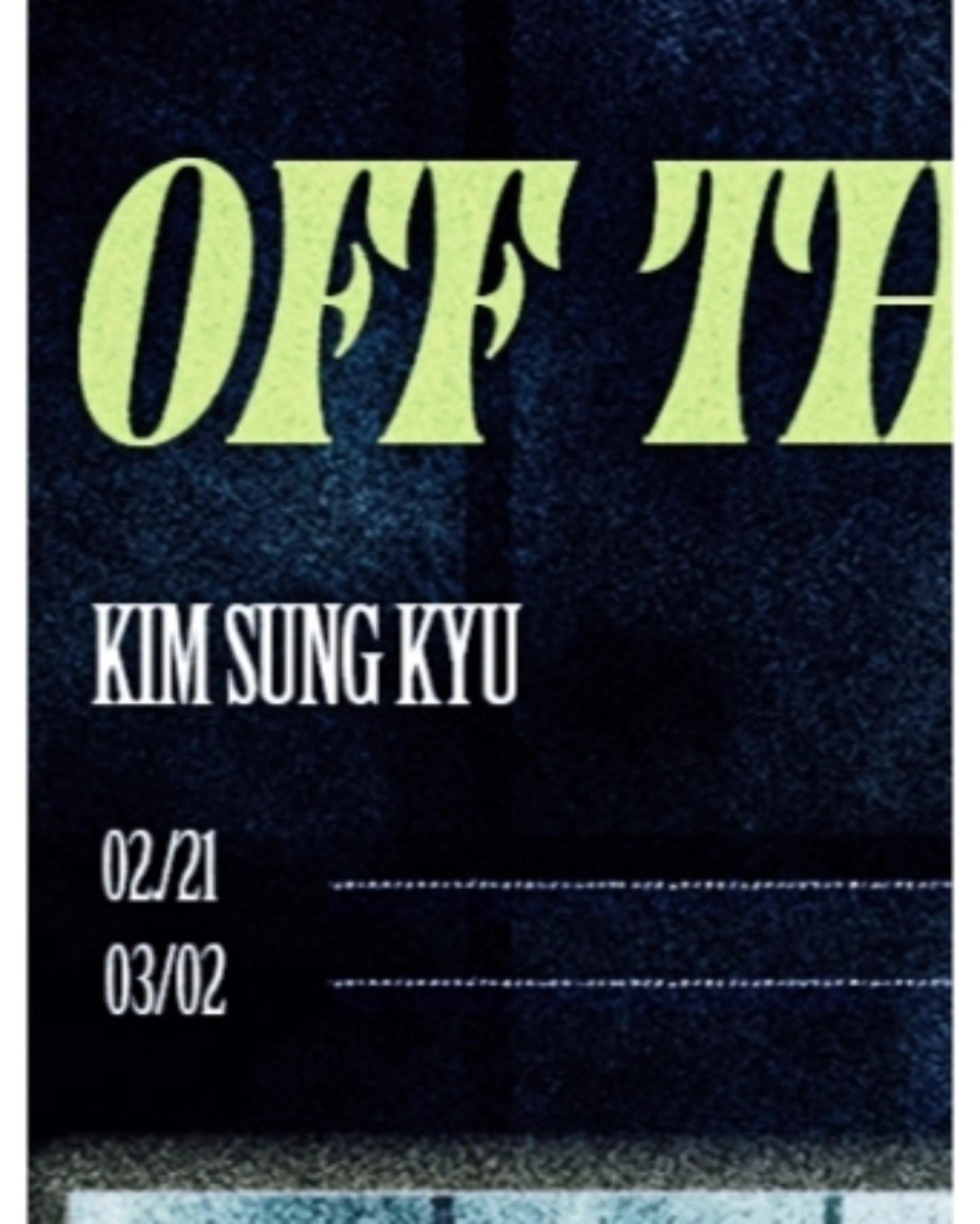 김성규 (KIM SUNG KYU) 6th Mini Album [OFF THE MAP] 𝐓𝐈𝐌𝐄