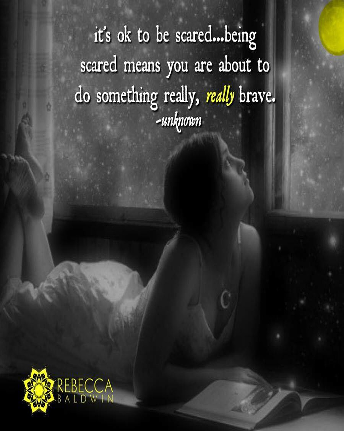 The Spiritual - ** From the Archives ** It's ok to be scared...being ...