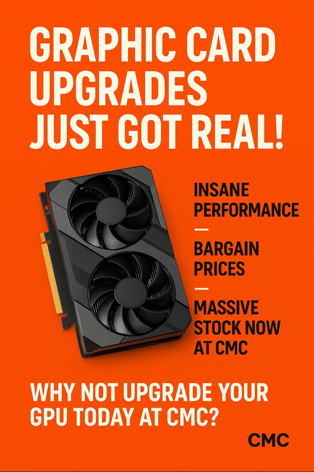 🔥 Graphic... - CMC Computer Mobiles Consoles Sale & Repairs | Facebook