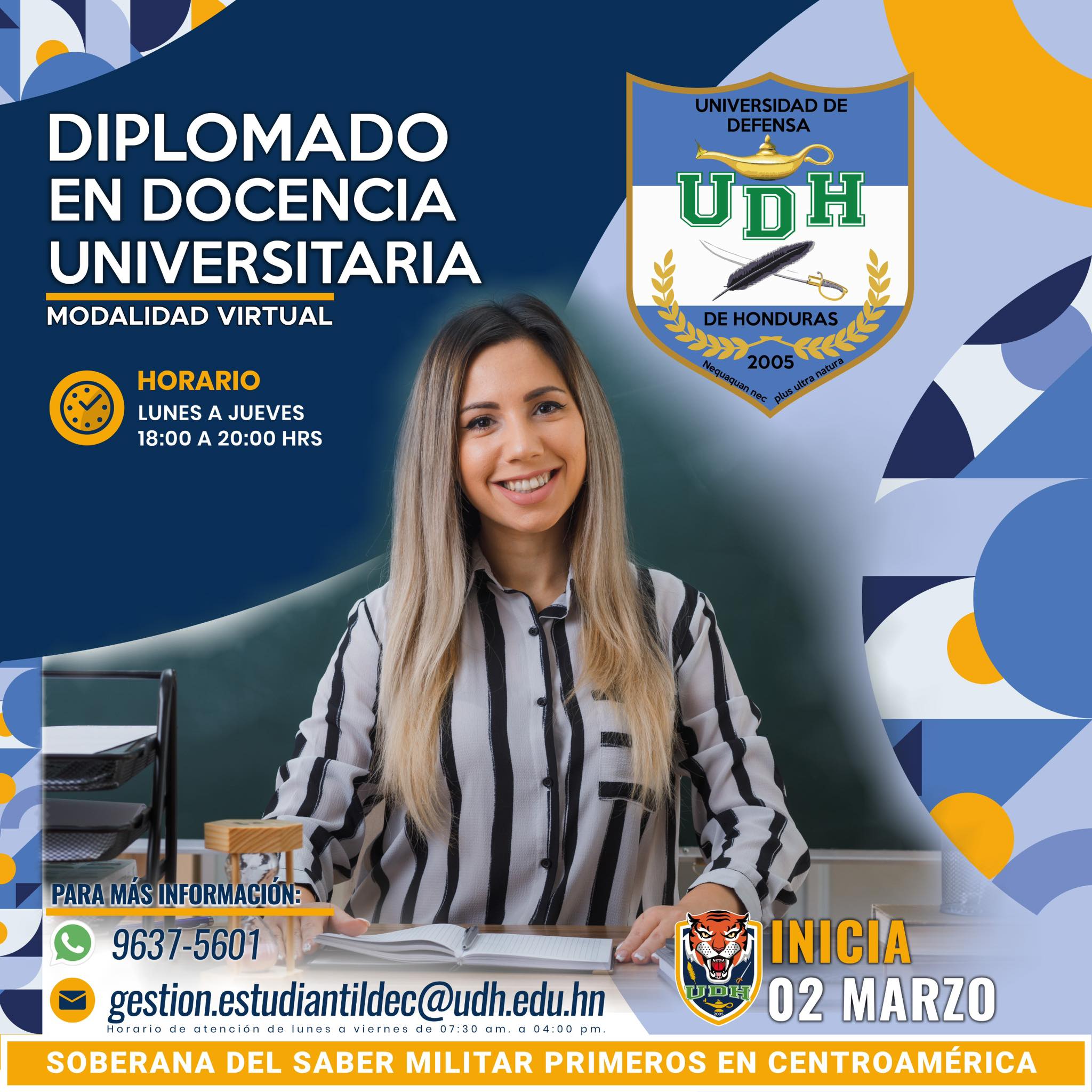 Universidad de... - Universidad de Defensa de Honduras UDH