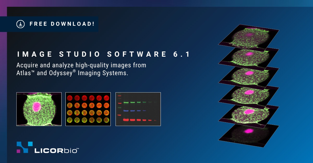 LICORbio - Image Studio™ Software 6.1 is now free to... | Facebook