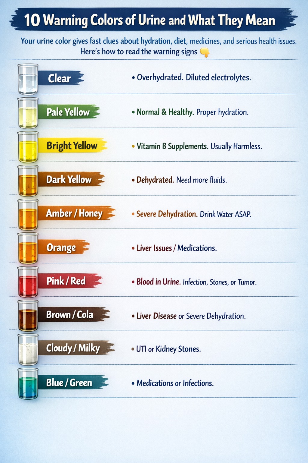 Health - 10 Unusual Colors of Urine and What They Mean 🚰 Your urine ...