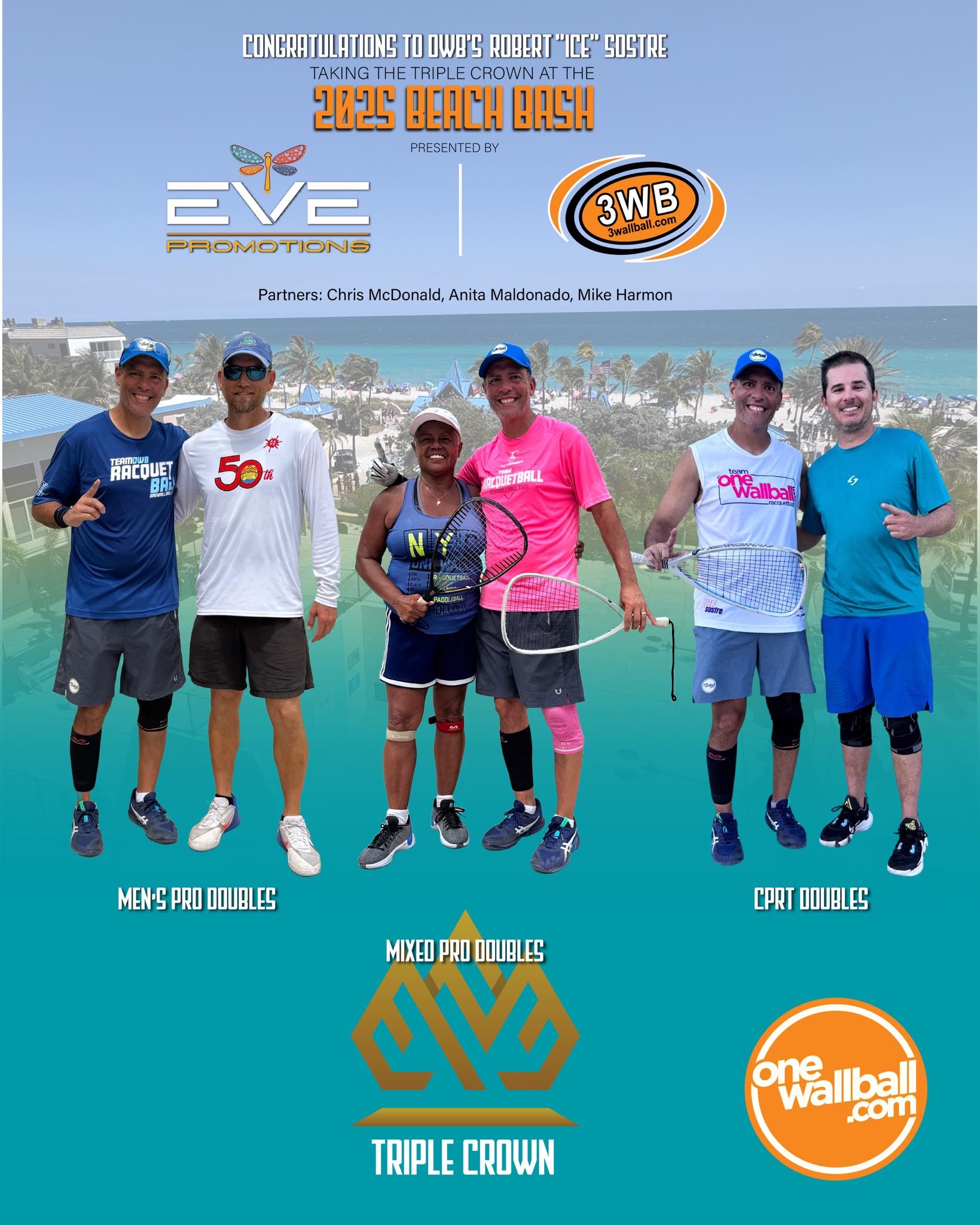 onewallball.com - 🏆🏆🏆 Rob Sostre takes the the Triple Crown ...
