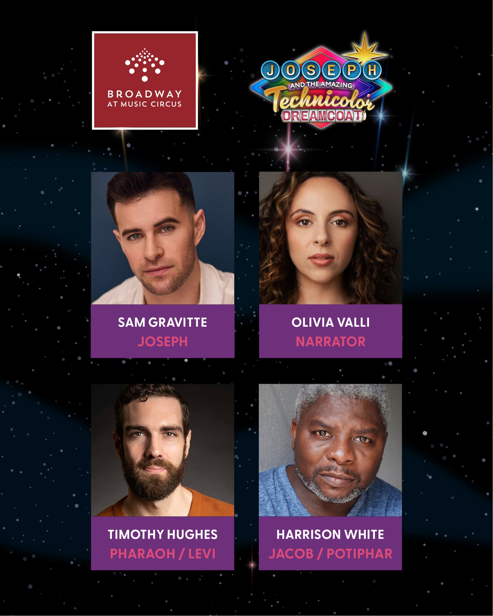 Meet the cast of the Broadway... - Broadway At Music Circus | Facebook