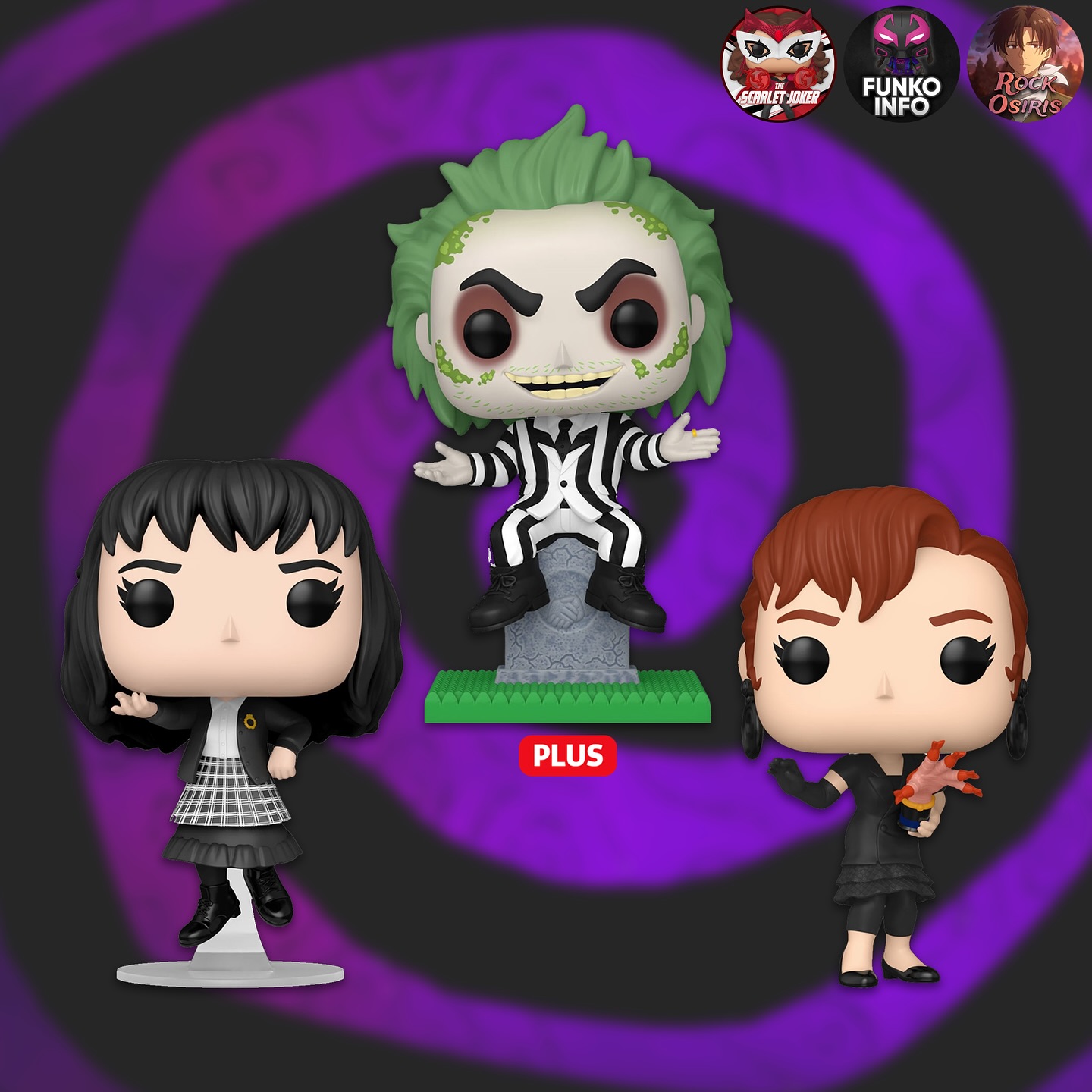 New Beetlejuice Beetlejuice Pops now available to preorder! #funko 