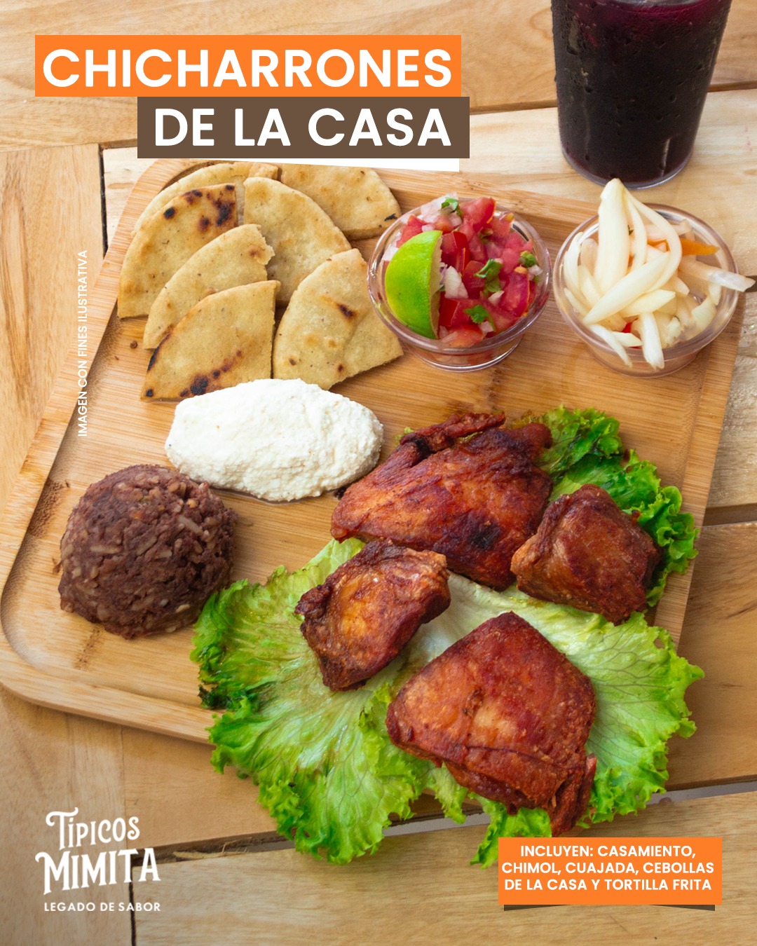 Tipicos - ¿Antojo de chicharrones? 🤔🤔🤔 En Típico Mimita encuentras ...
