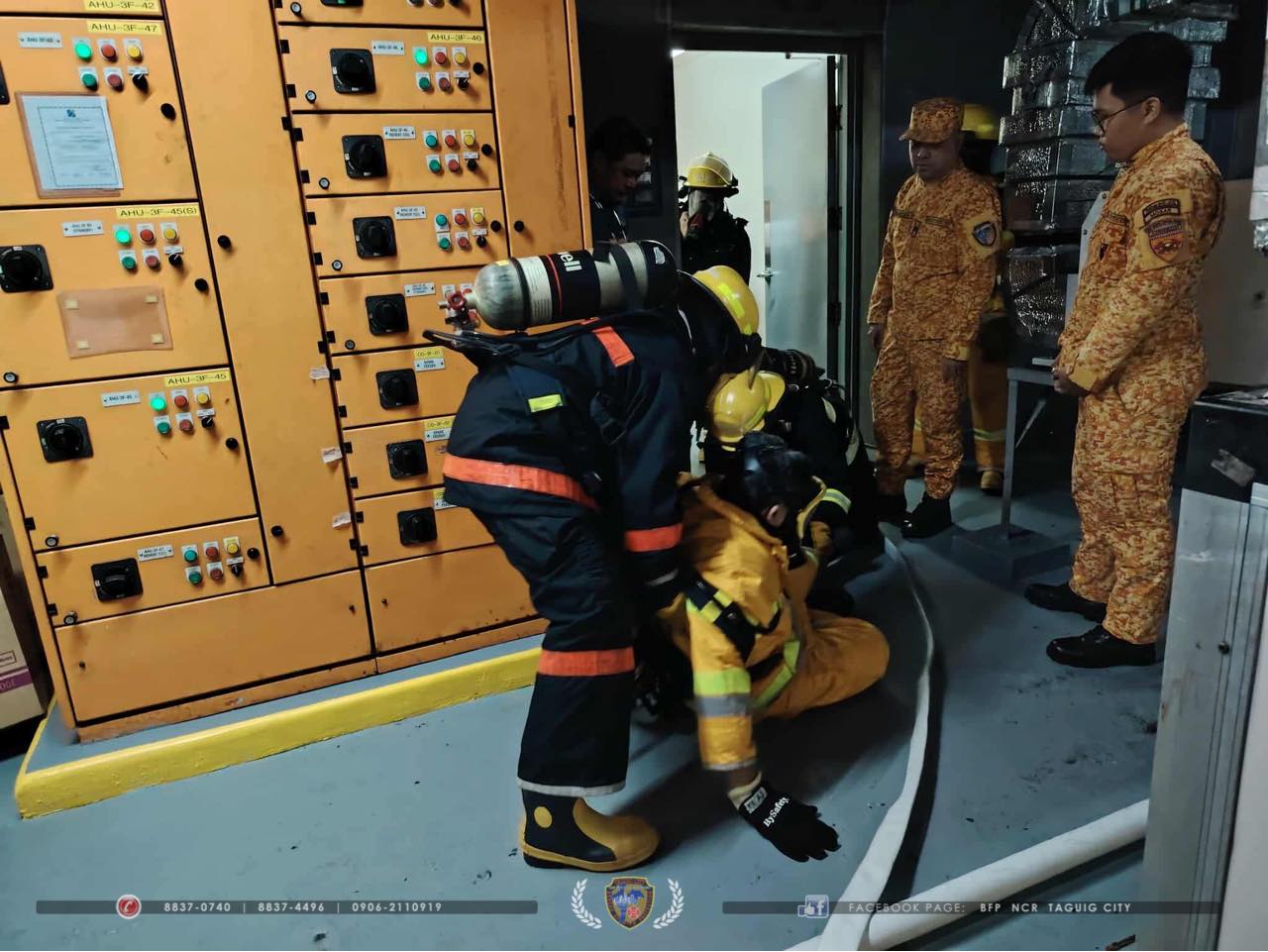 BFP - IN PHOTOS || Fire Drill at St. Luke's Medical Center 29 July 2025 ...