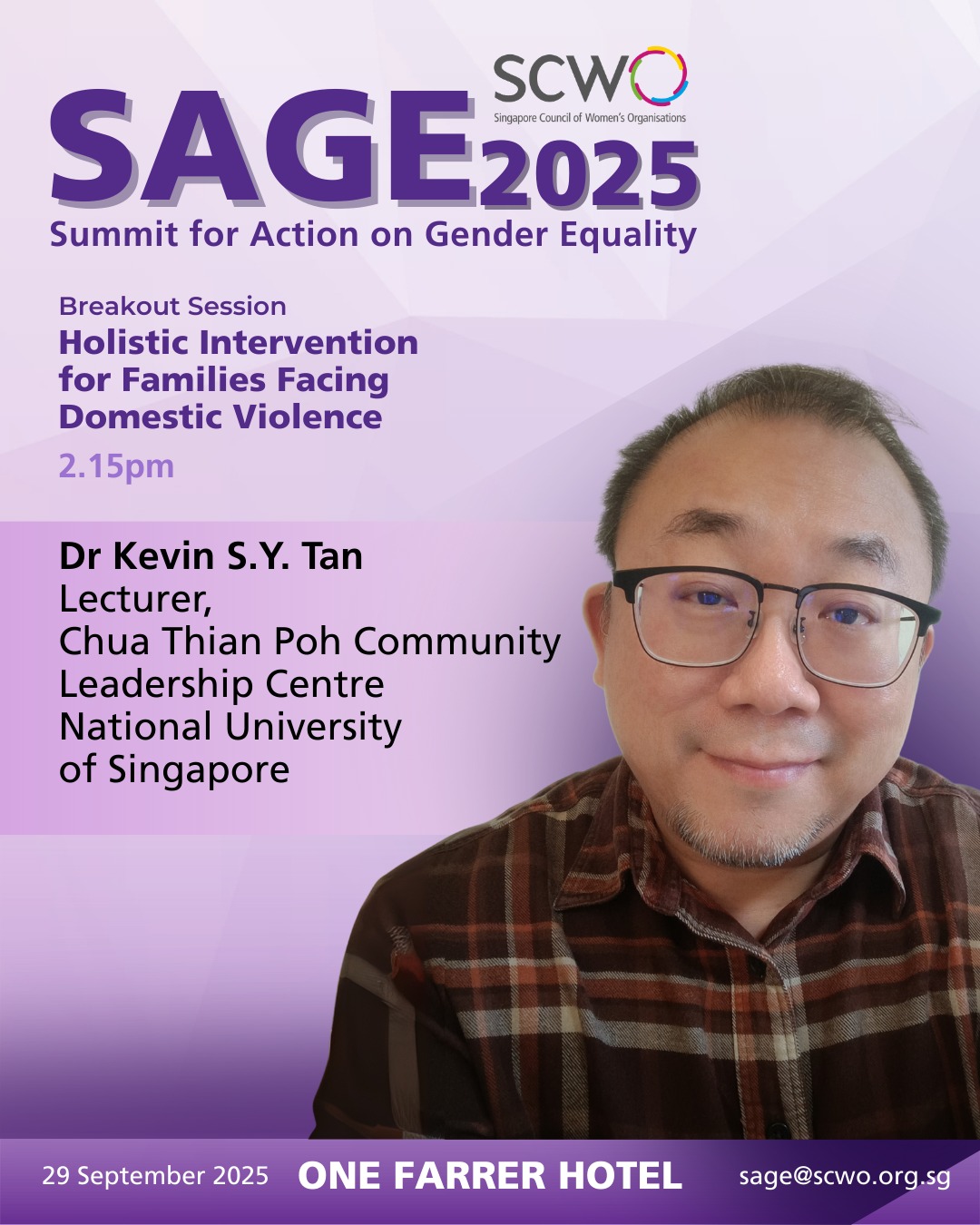 Dr.... - Singapore Council of Women's Organisations (SCWO) | Facebook