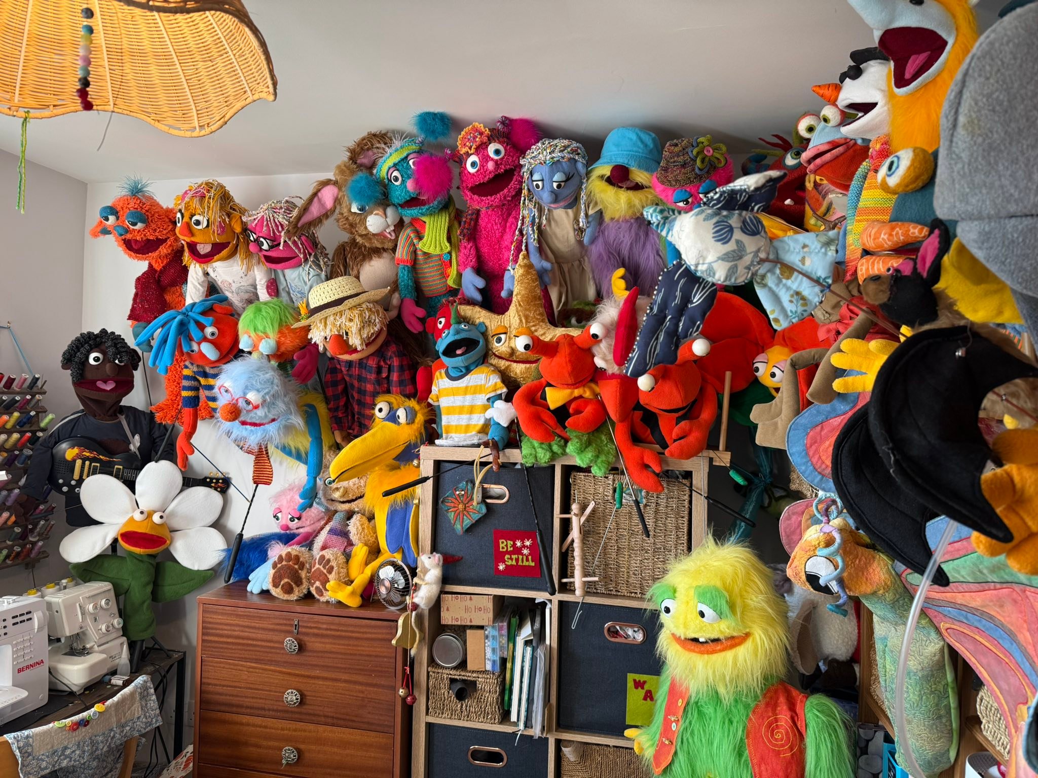 Paella Puppets - A tour of the Puppet room at Kate’s,... | Facebook