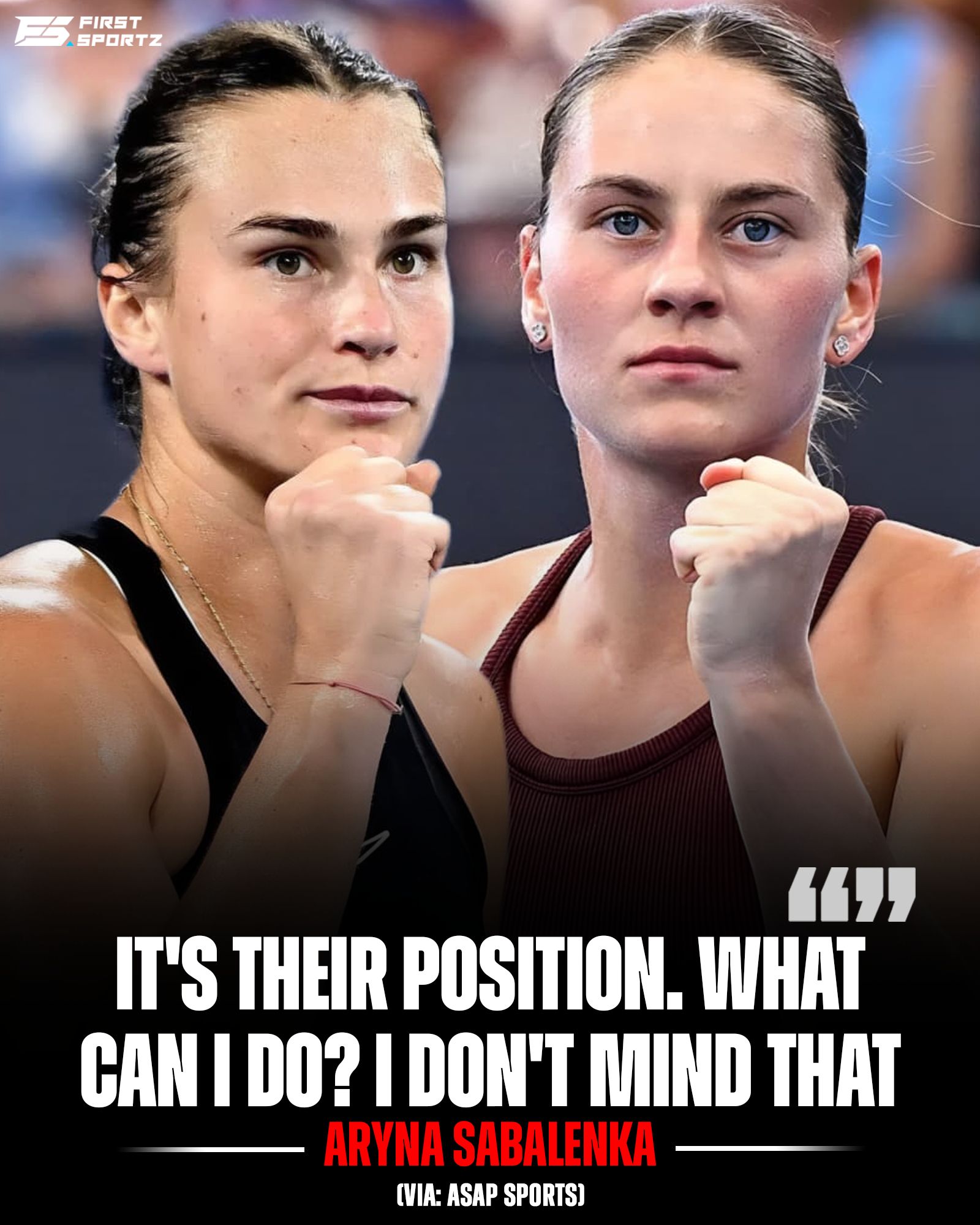 WTA - Aryna Sabalenka comments on Marta Kostyuk's handshake snub at the ...